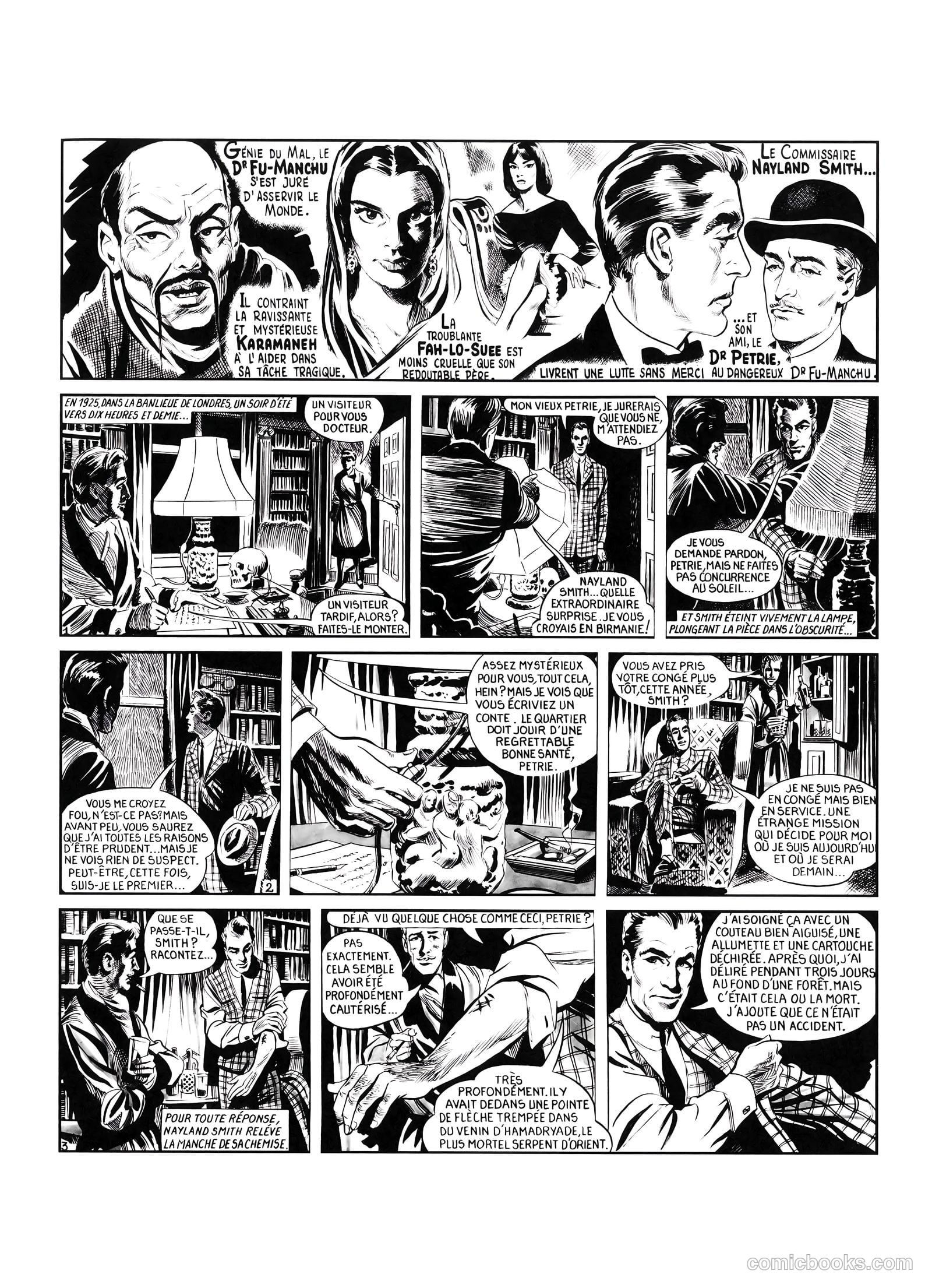 Dr. Fu-Manchu #1 (2009) — page 5 of 74