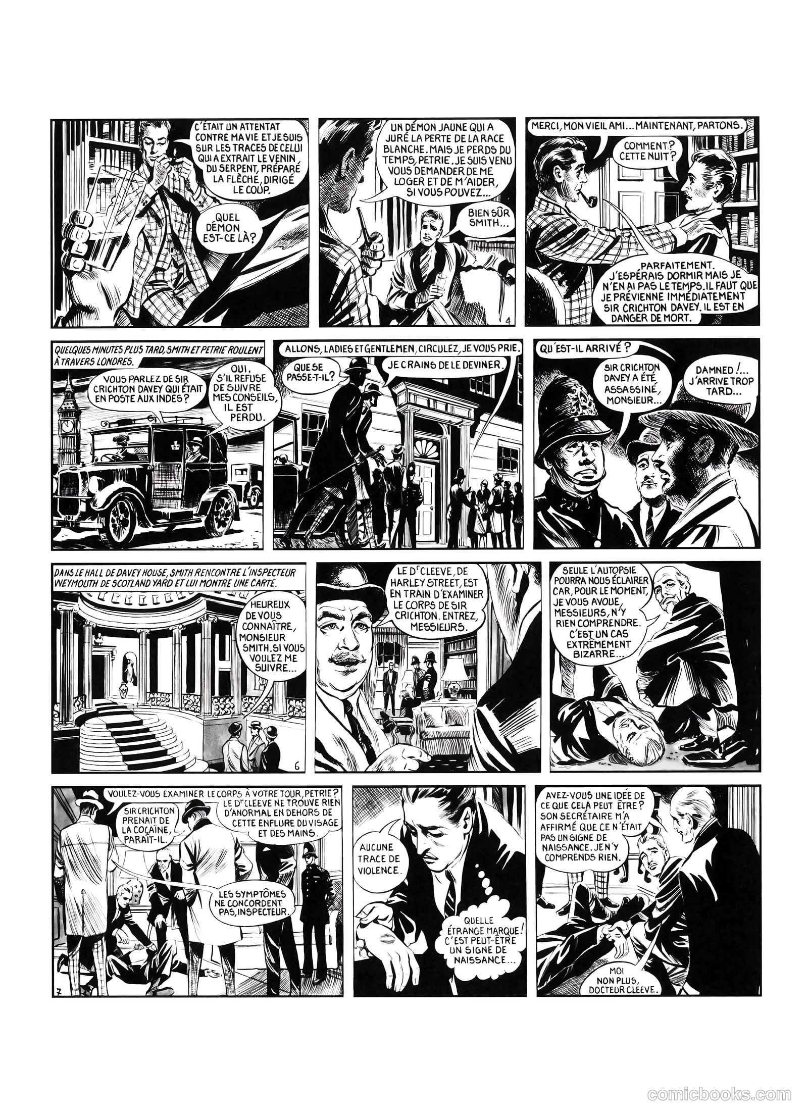 Dr. Fu-Manchu #1 (2009) — page 6 of 74