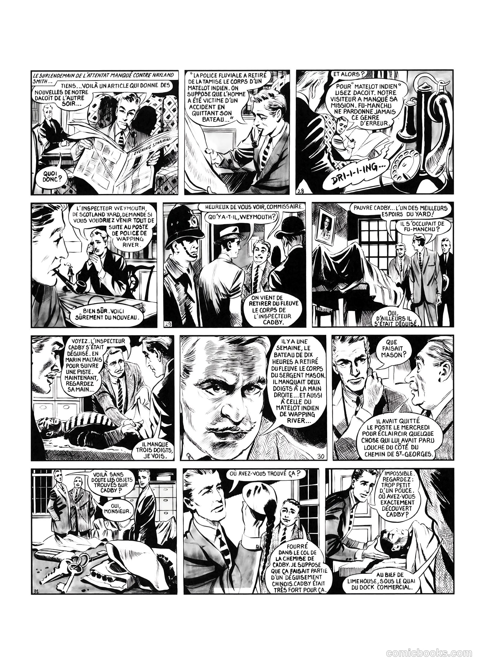 Dr. Fu-Manchu #1 (2009) — page 12 of 74