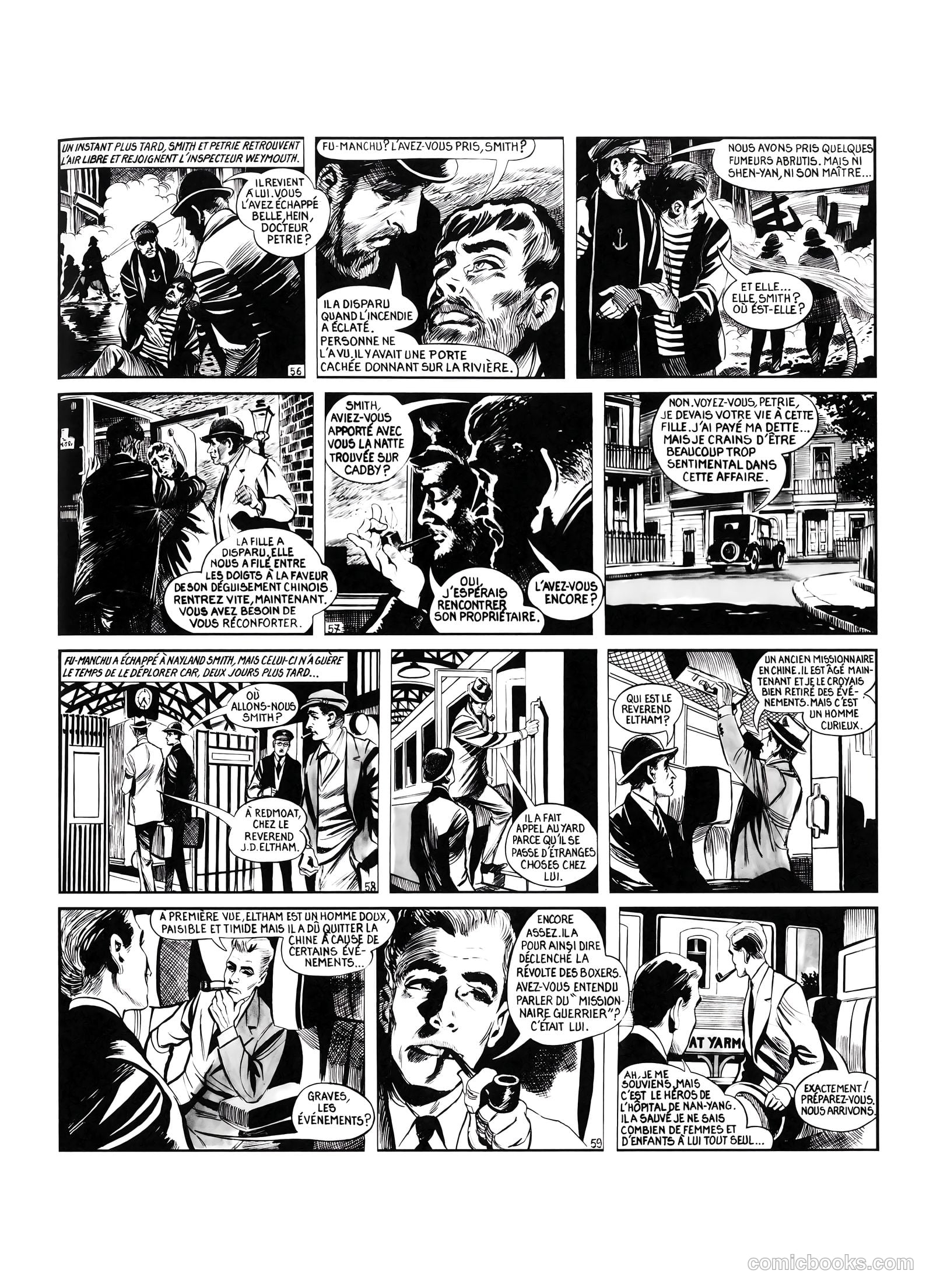 Dr. Fu-Manchu #1 (2009) — page 19 of 74