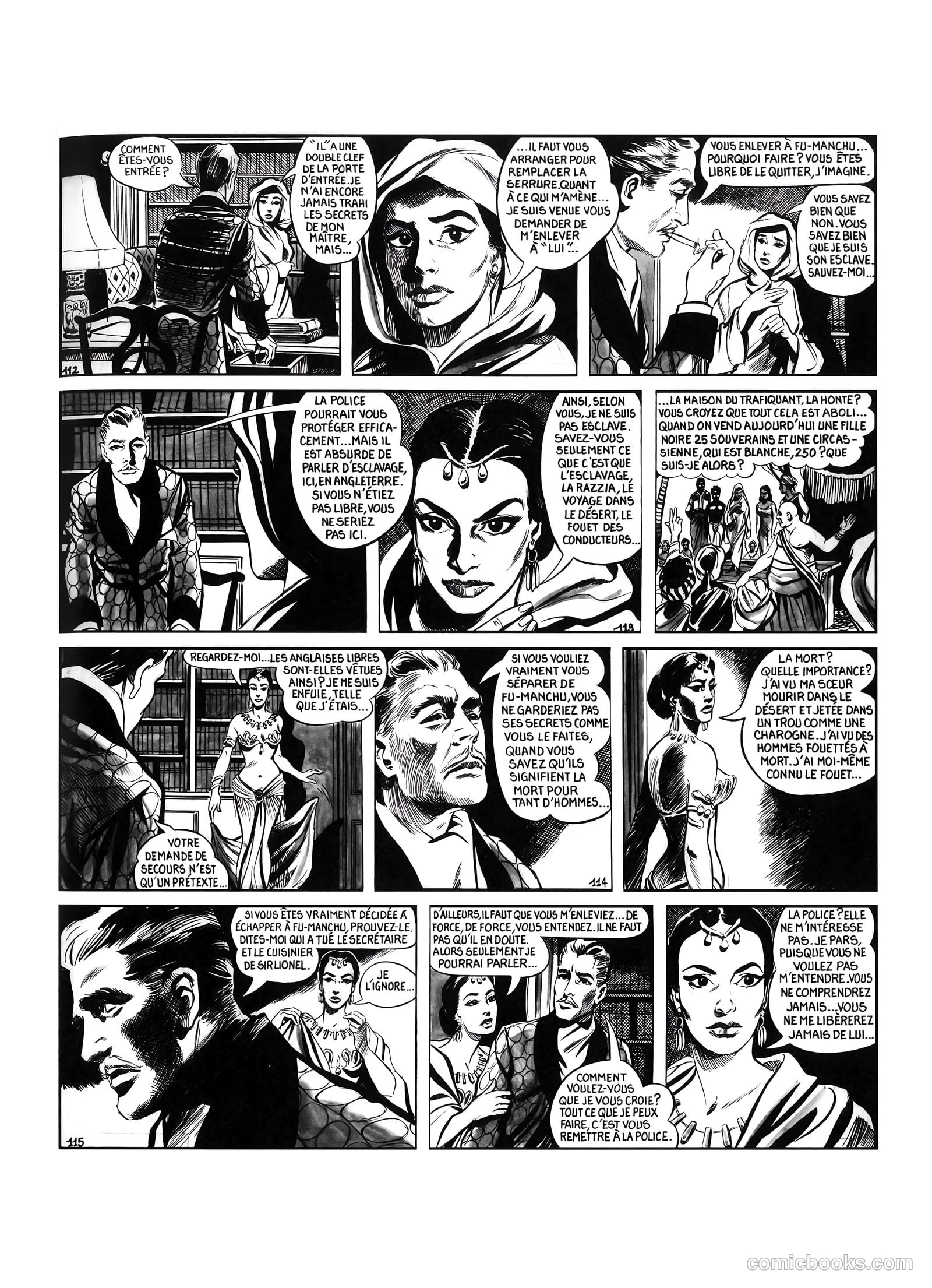 Dr. Fu-Manchu #1 (2009) — page 33 of 74