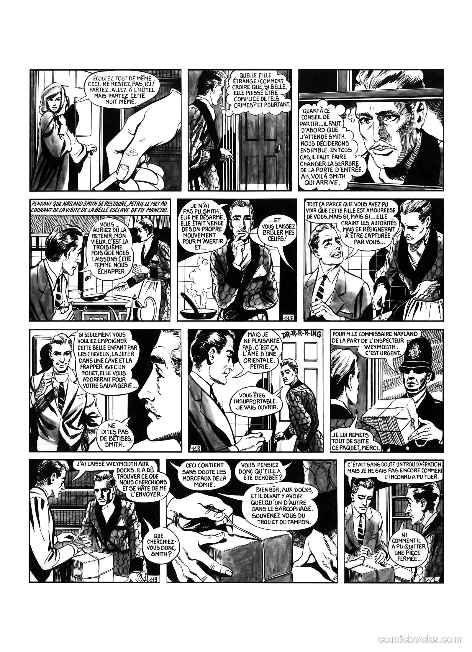 Dr. Fu-Manchu #1 (2009) — page 34 of 74