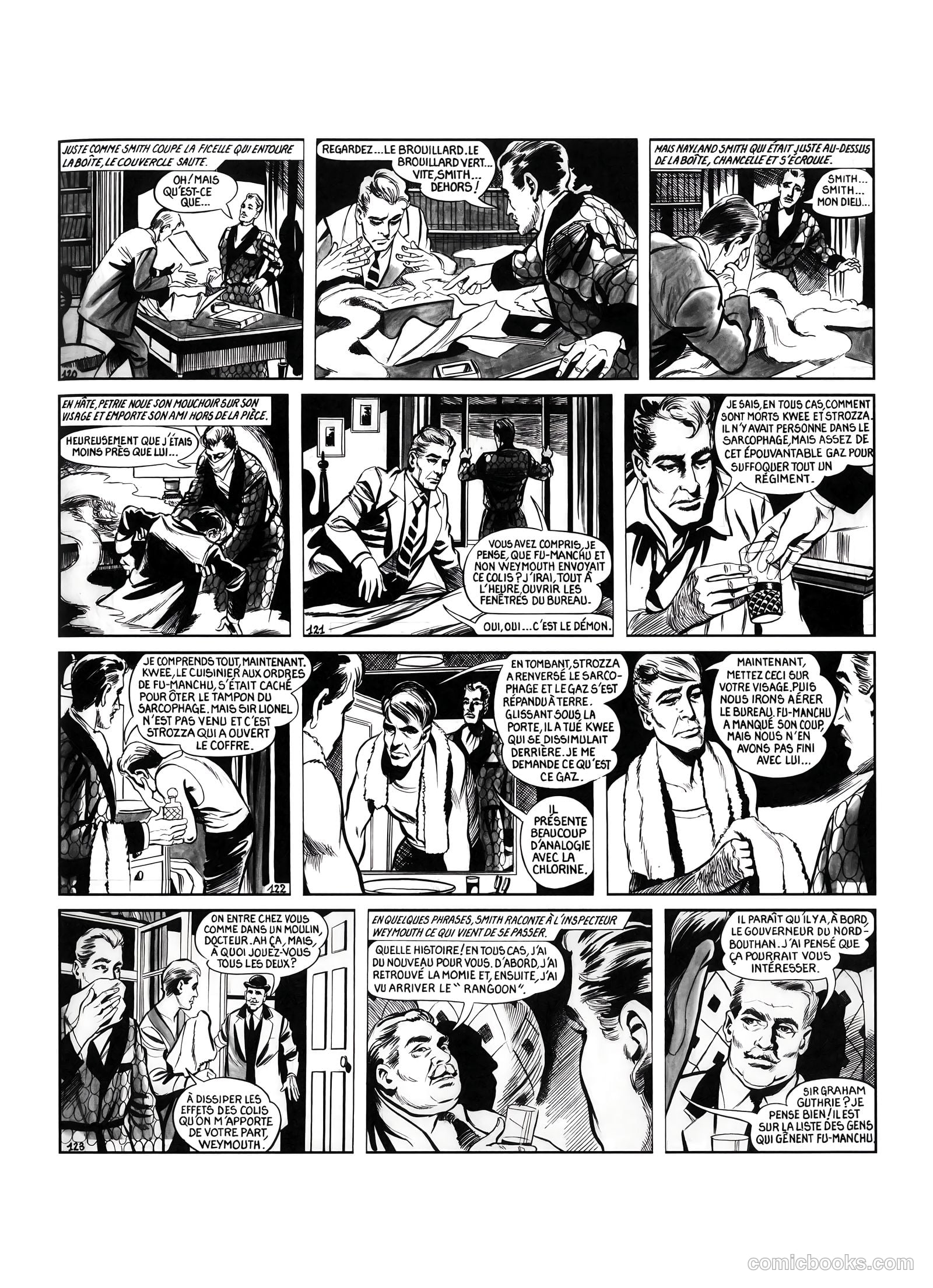 Dr. Fu-Manchu #1 (2009) — page 35 of 74