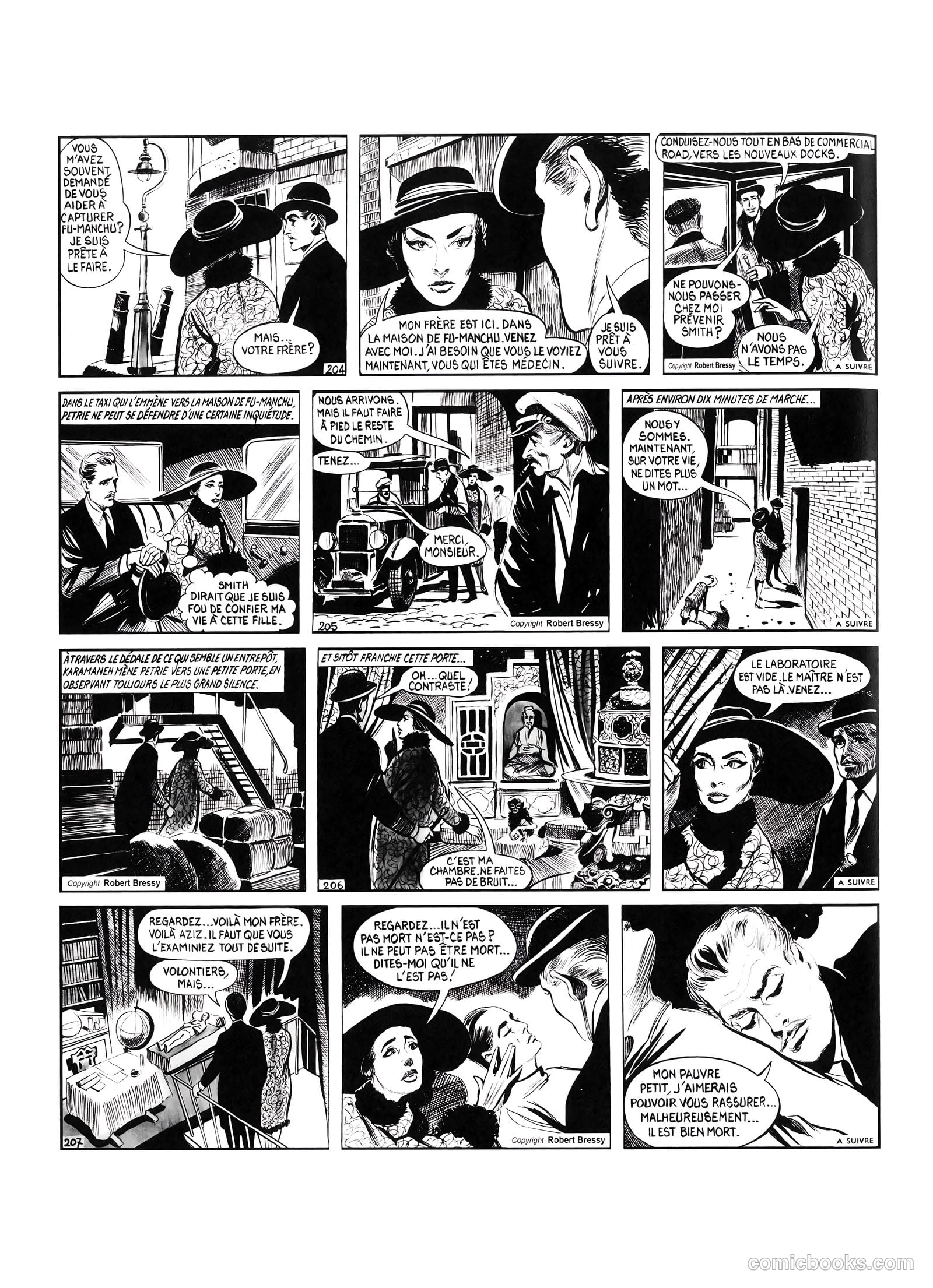 Dr. Fu-Manchu #1 (2009) — page 56 of 74