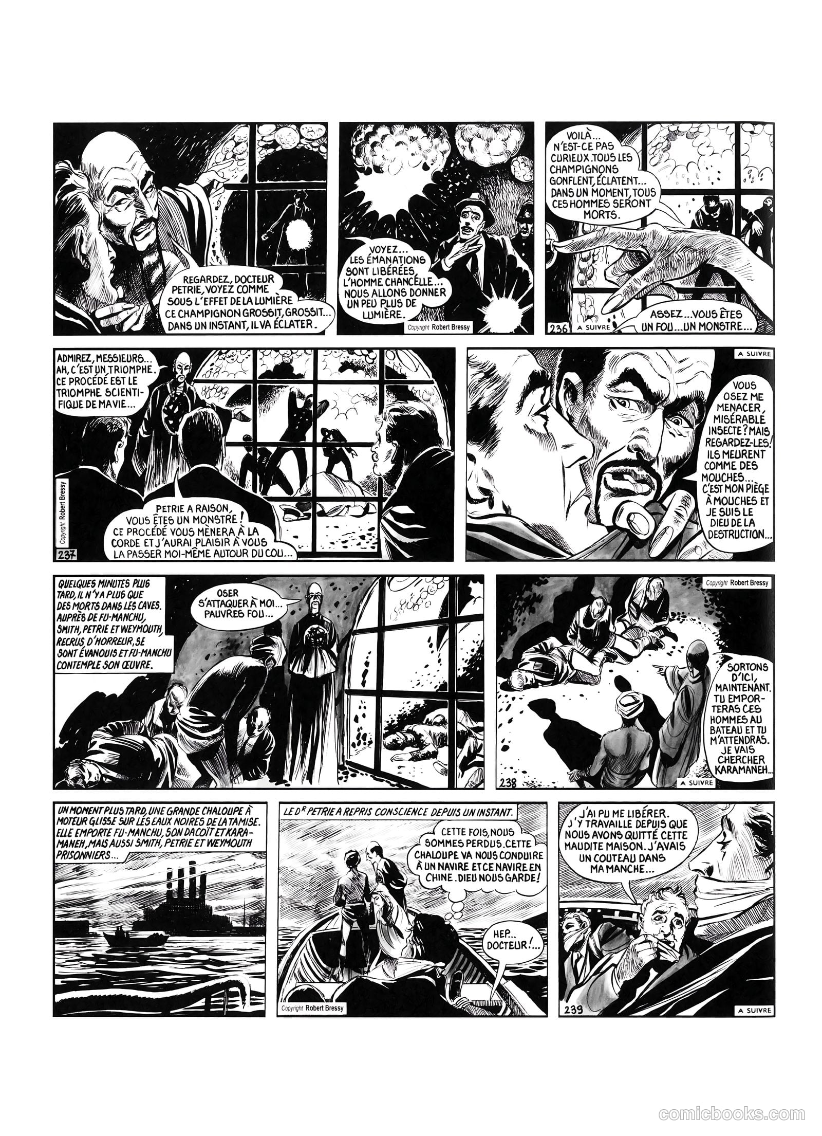 Dr. Fu-Manchu #1 (2009) — page 64 of 74