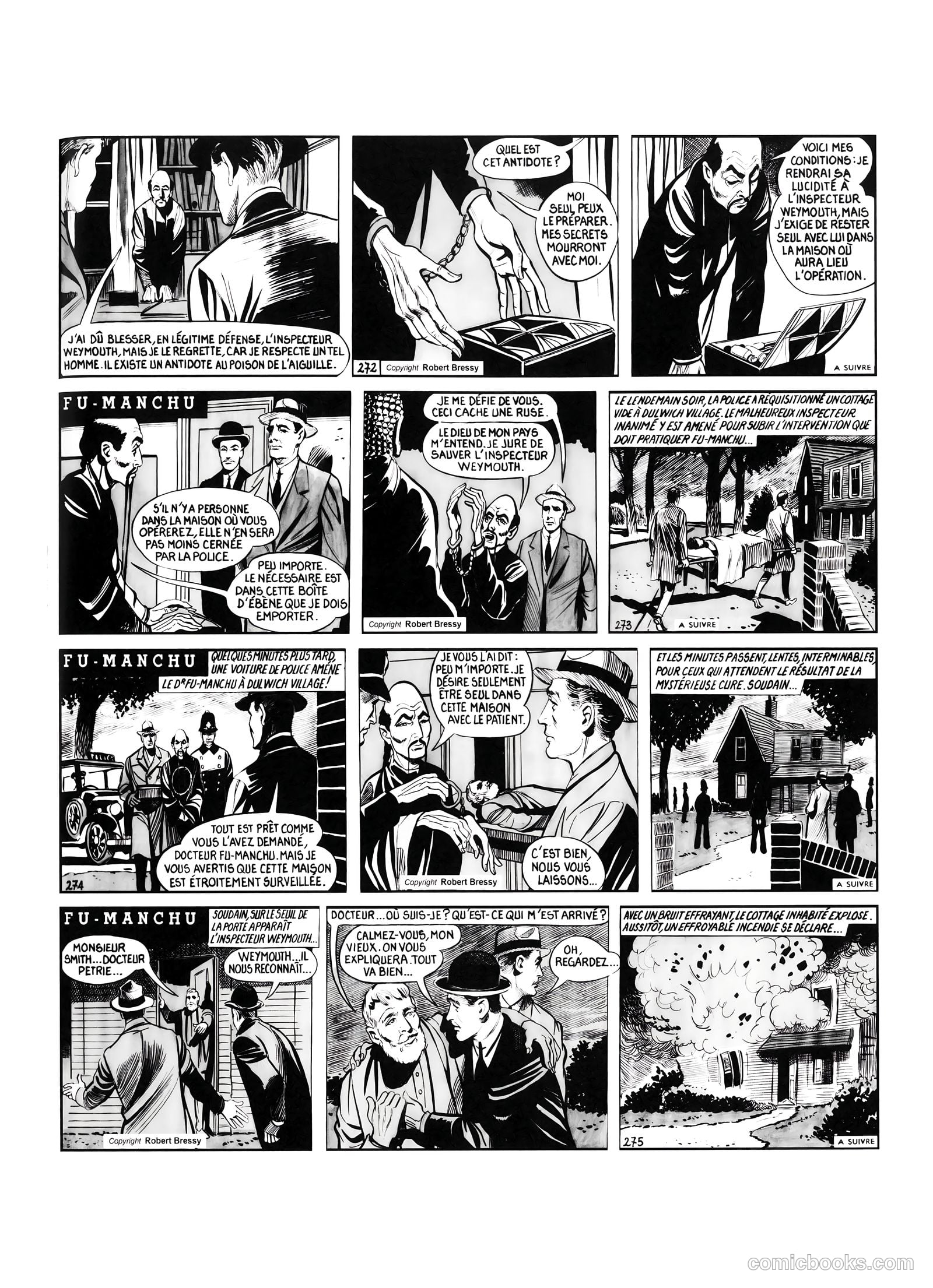 Dr. Fu-Manchu #1 (2009) — page 73 of 74