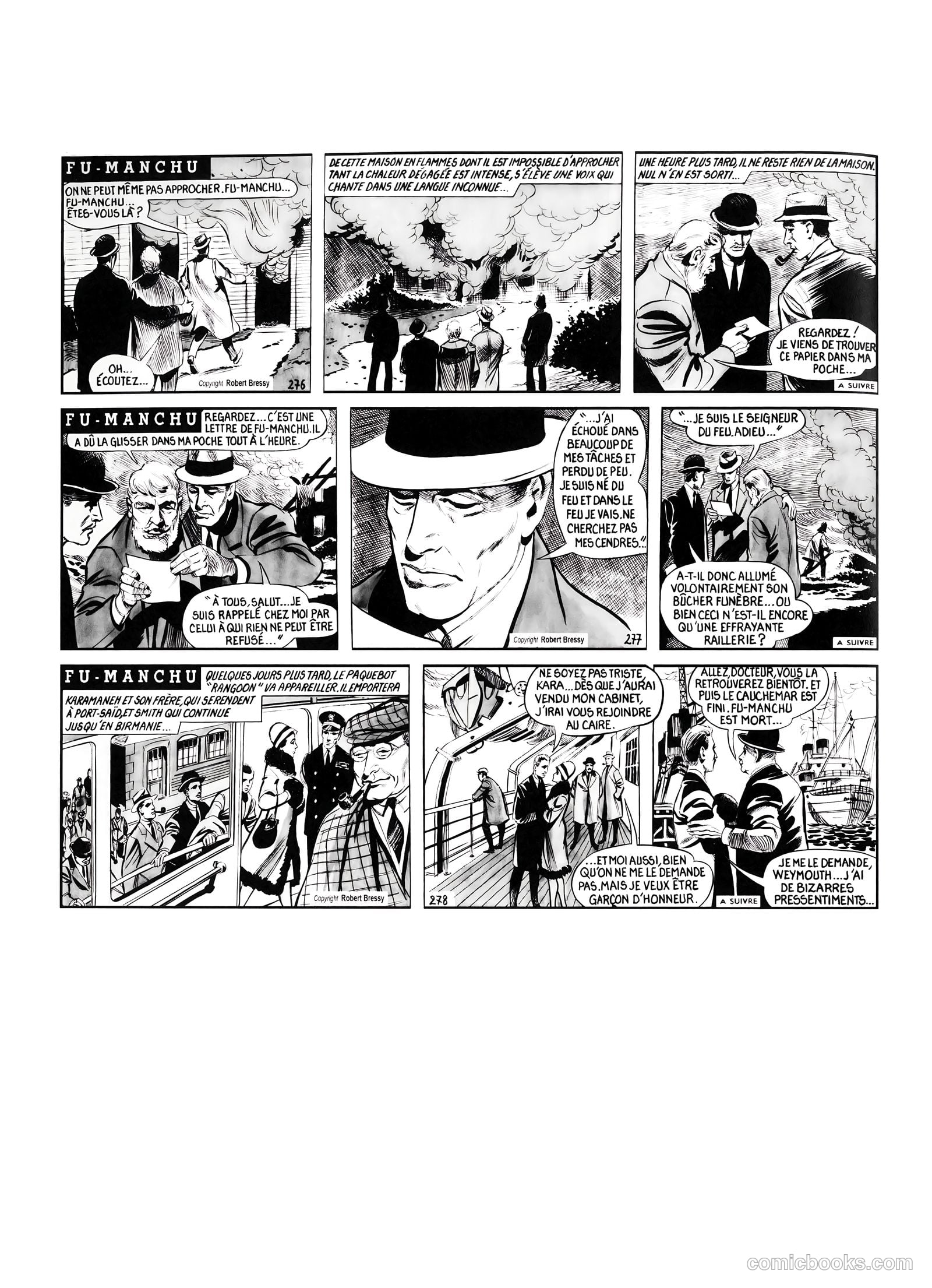 Dr. Fu-Manchu #1 (2009) — page 74 of 74
