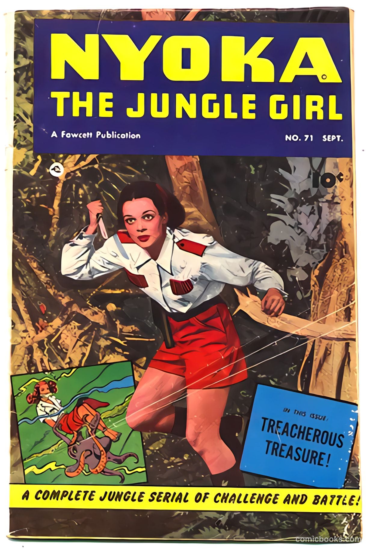 Nyoka the Jungle Girl #71