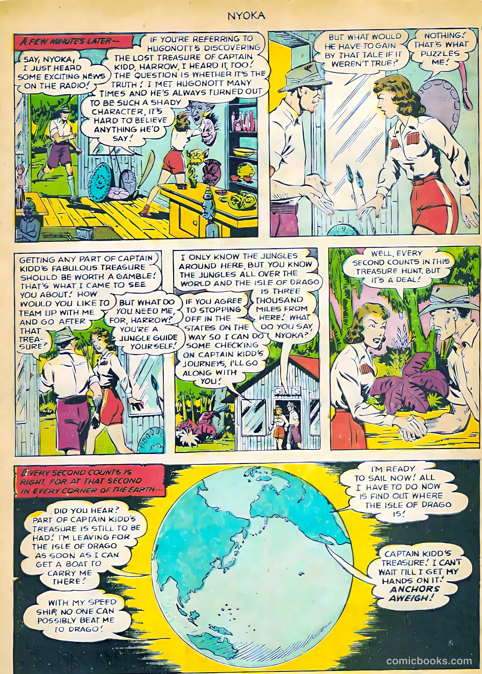Nyoka the Jungle Girl #71 (1952) — page 5 of 37