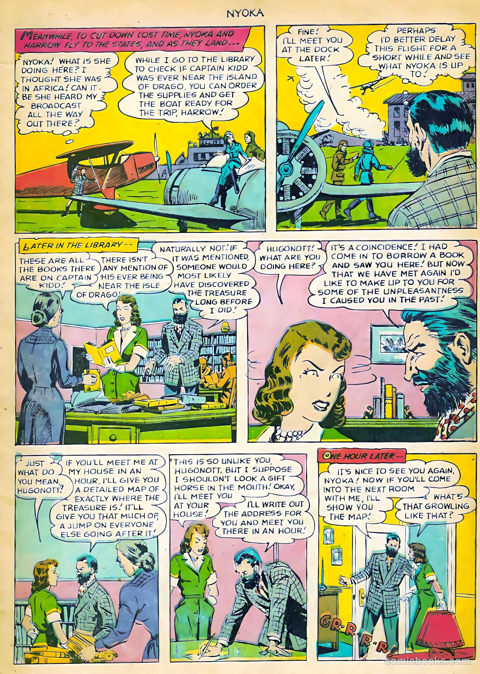 Nyoka the Jungle Girl #71 (1952) — page 6 of 37