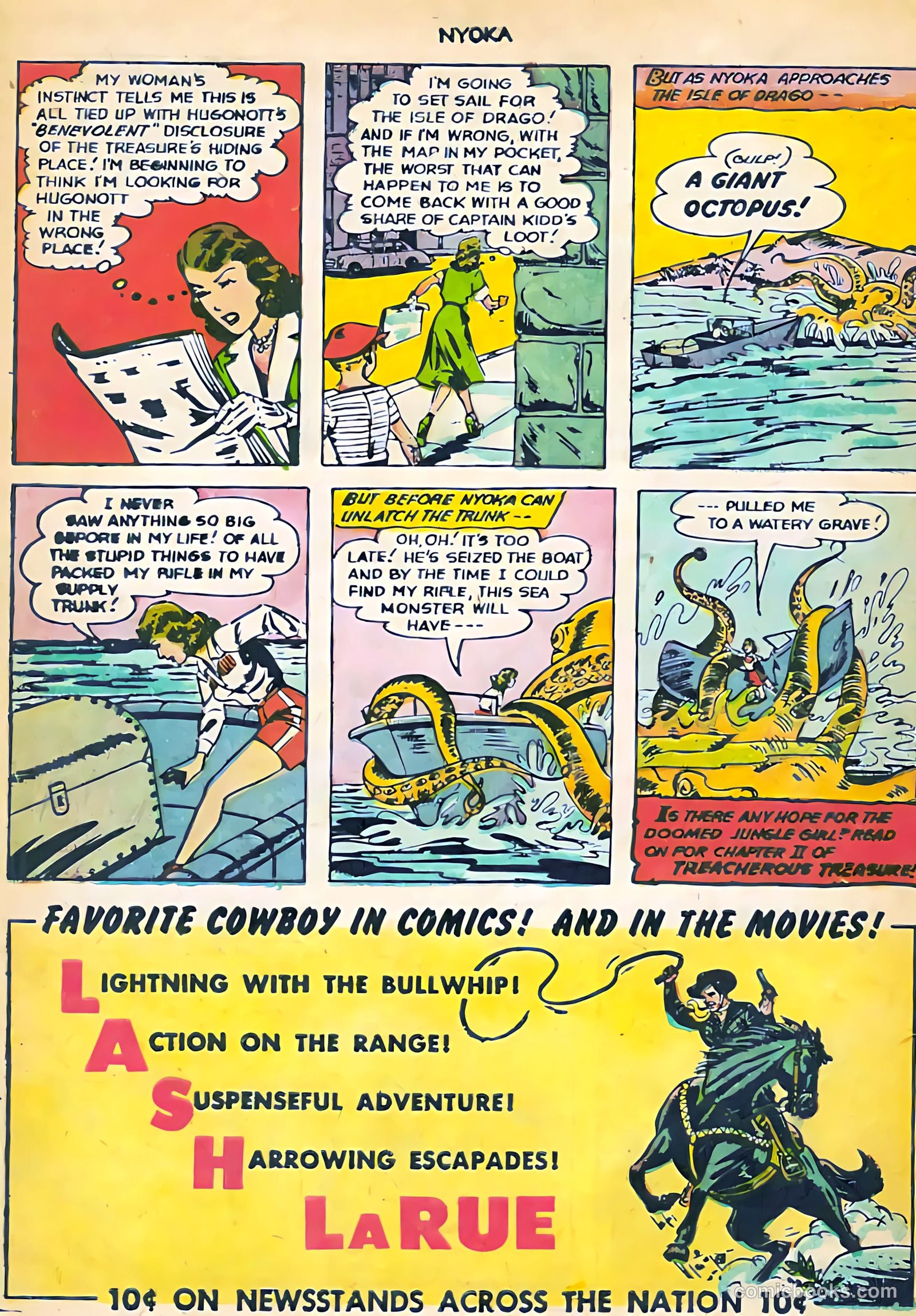 Nyoka the Jungle Girl #71 (1952) — page 11 of 37