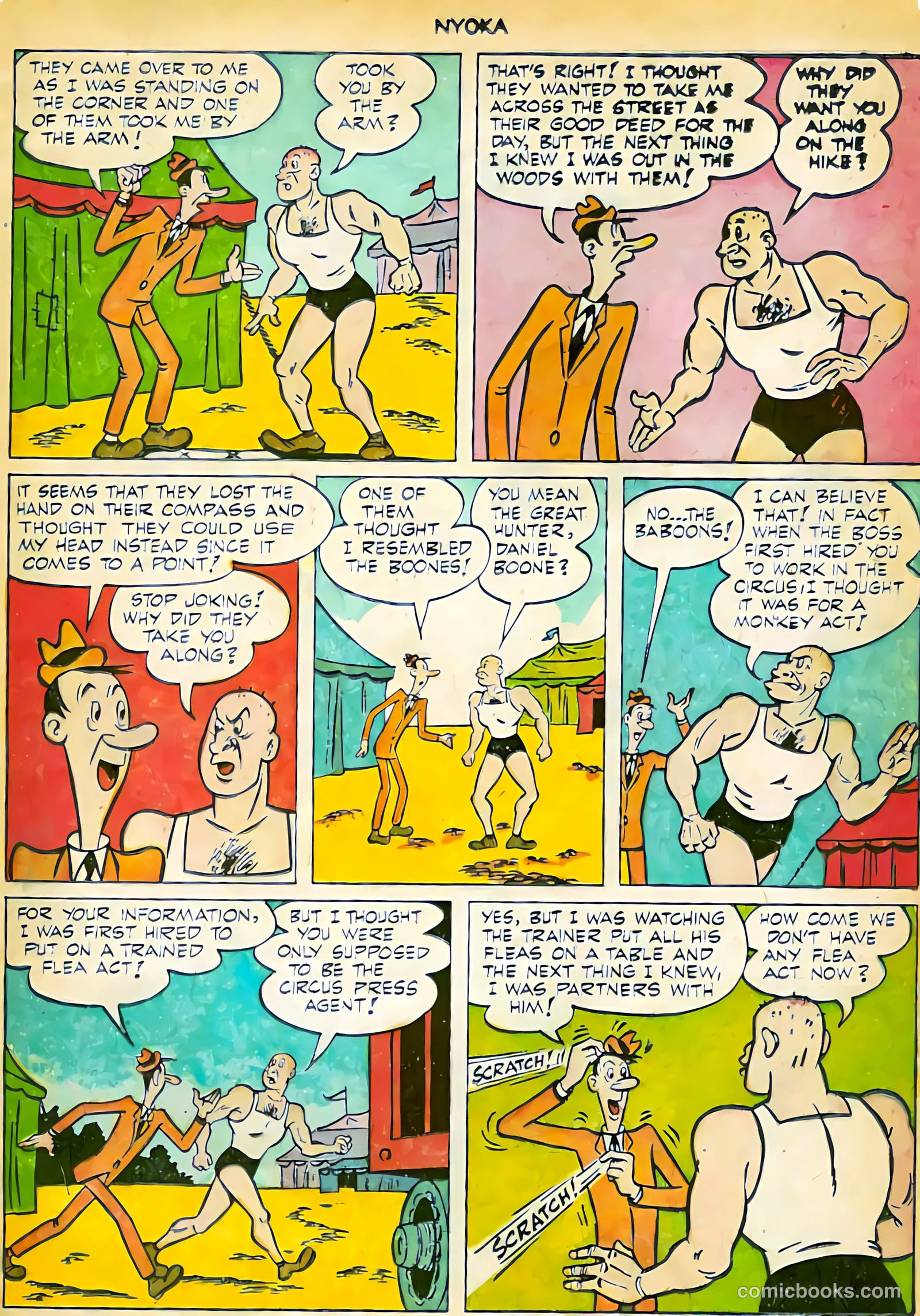 Nyoka the Jungle Girl #71 (1952) — page 14 of 37