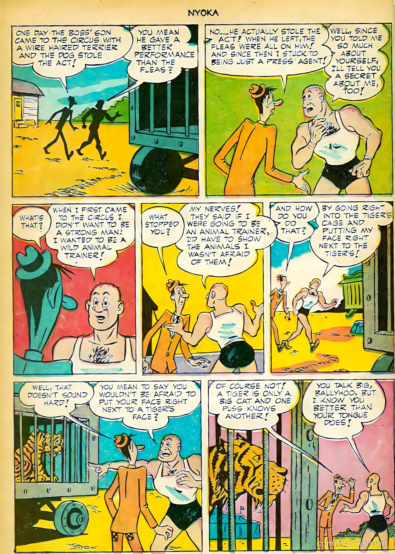 Nyoka the Jungle Girl #71 (1952) — page 15 of 37
