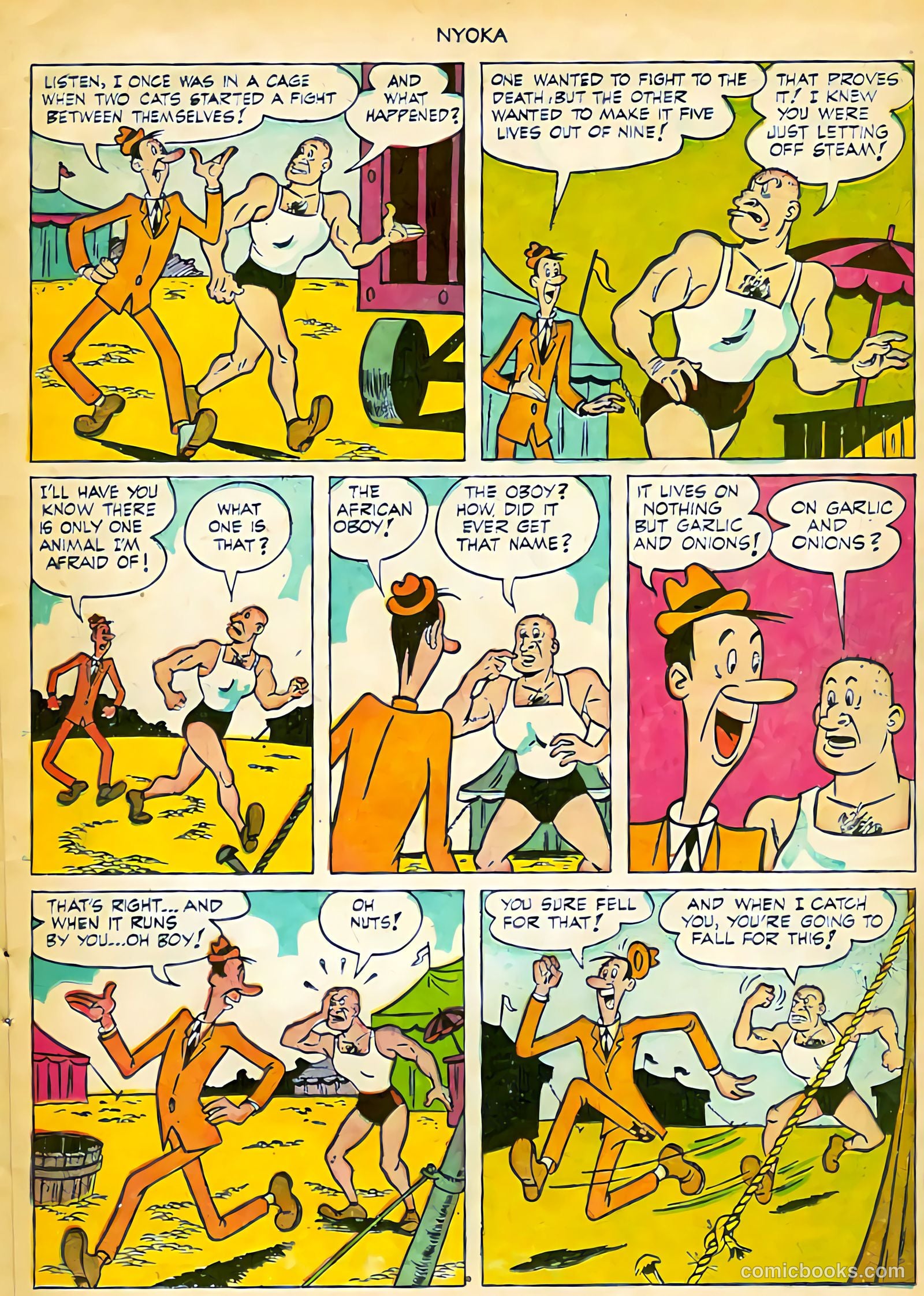 Nyoka the Jungle Girl #71 (1952) — page 16 of 37