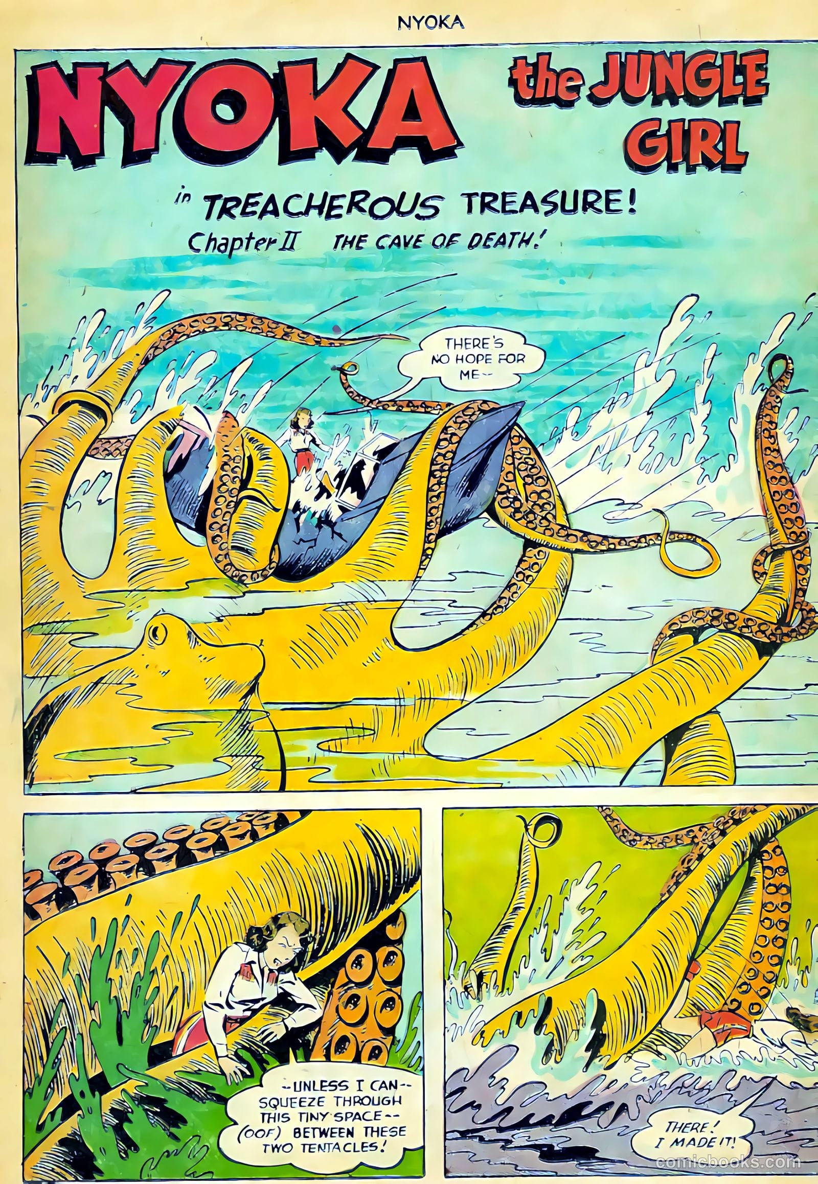 Nyoka the Jungle Girl #71 (1952) — page 17 of 37