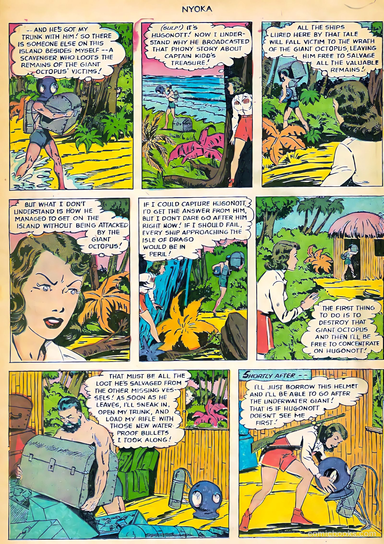 Nyoka the Jungle Girl #71 (1952) — page 19 of 37