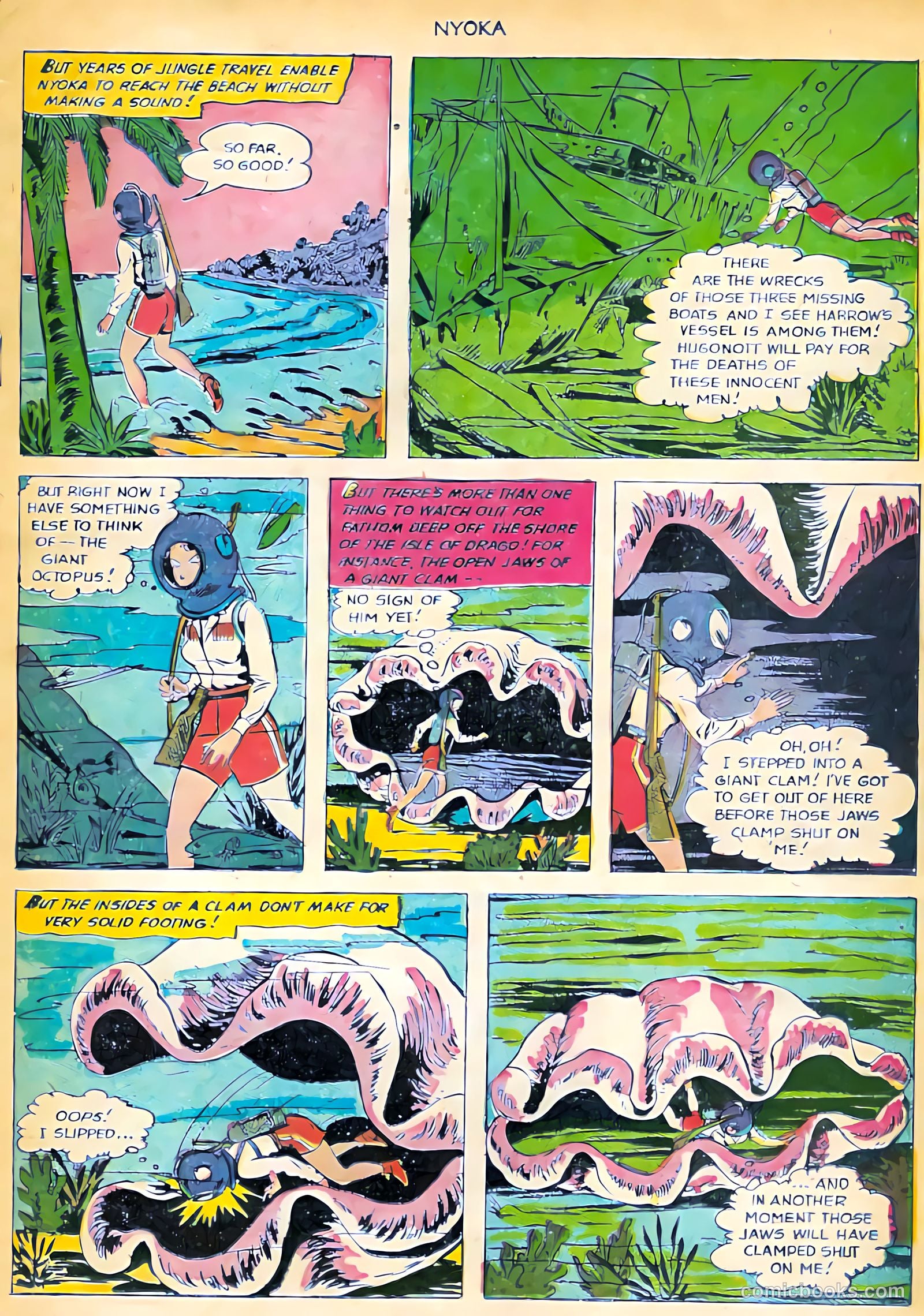 Nyoka the Jungle Girl #71 (1952) — page 20 of 37