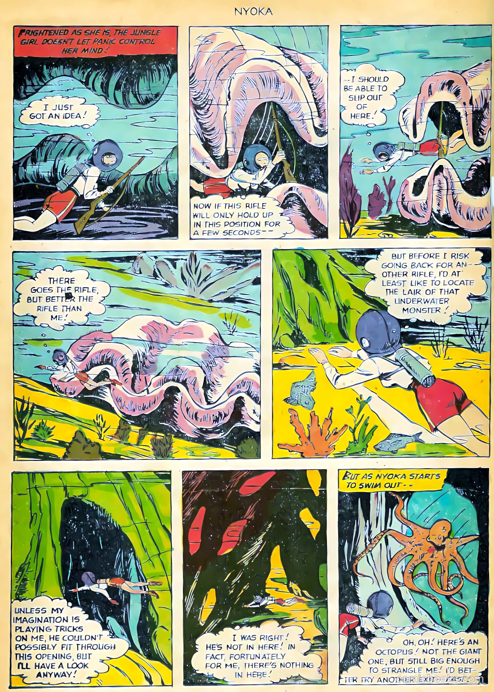 Nyoka the Jungle Girl #71 (1952) — page 21 of 37