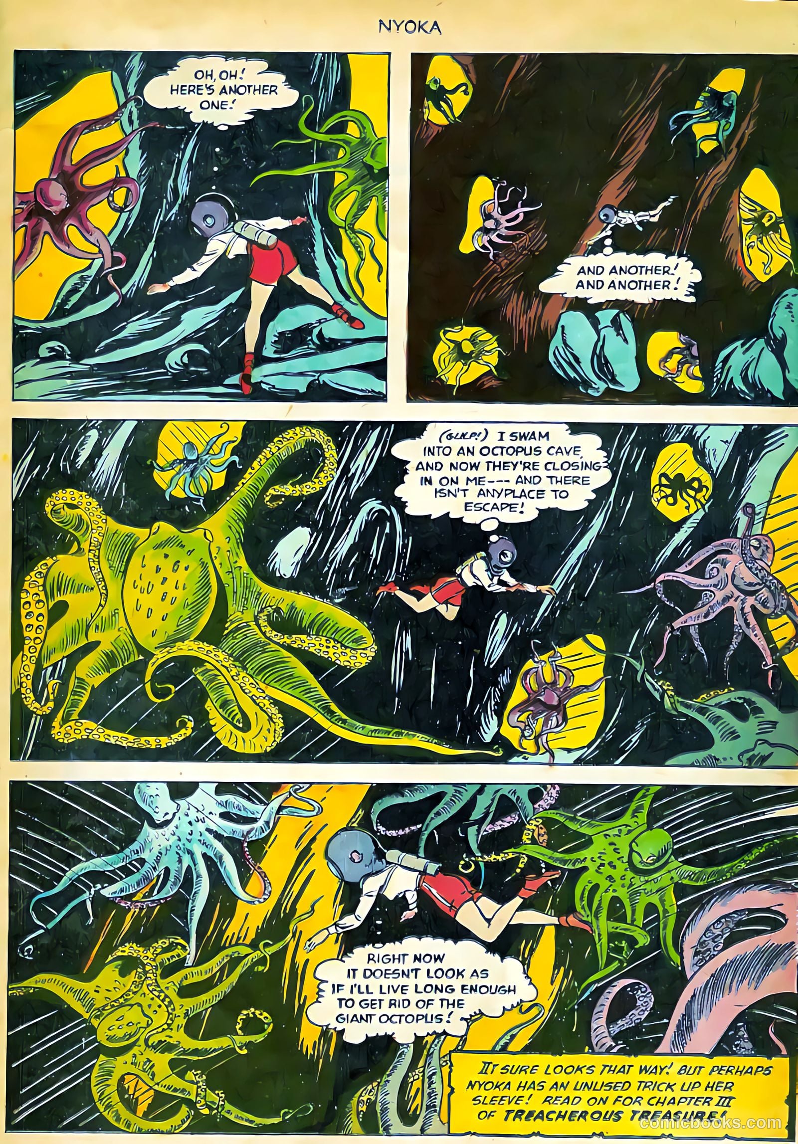 Nyoka the Jungle Girl #71 (1952) — page 22 of 37