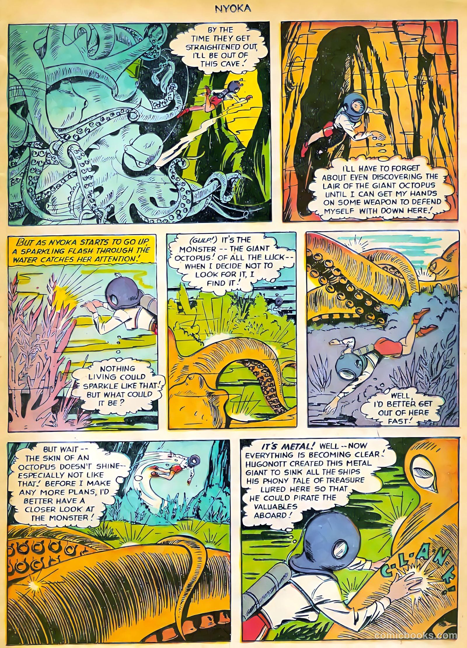 Nyoka the Jungle Girl #71 (1952) — page 26 of 37