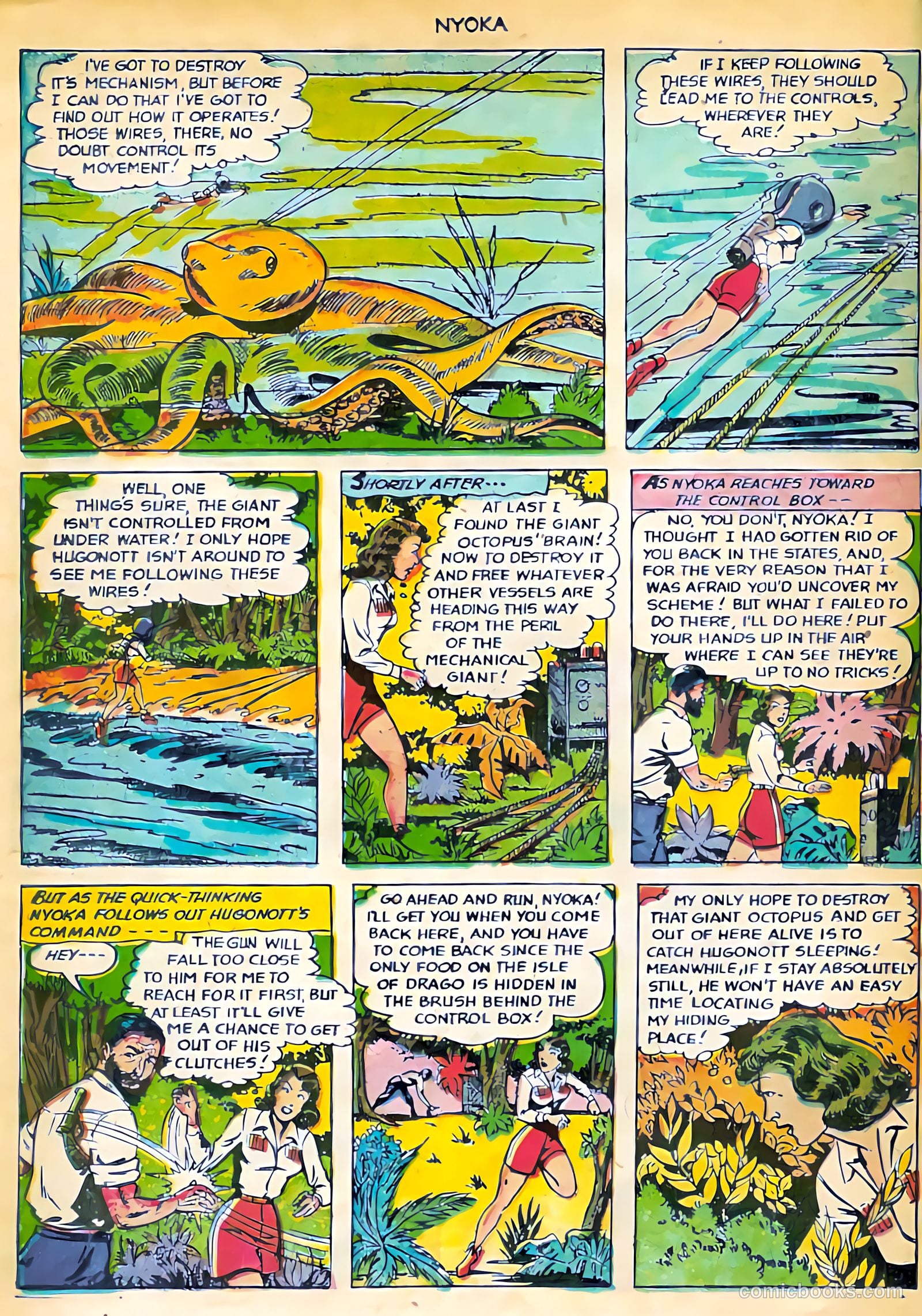 Nyoka the Jungle Girl #71 (1952) — page 27 of 37