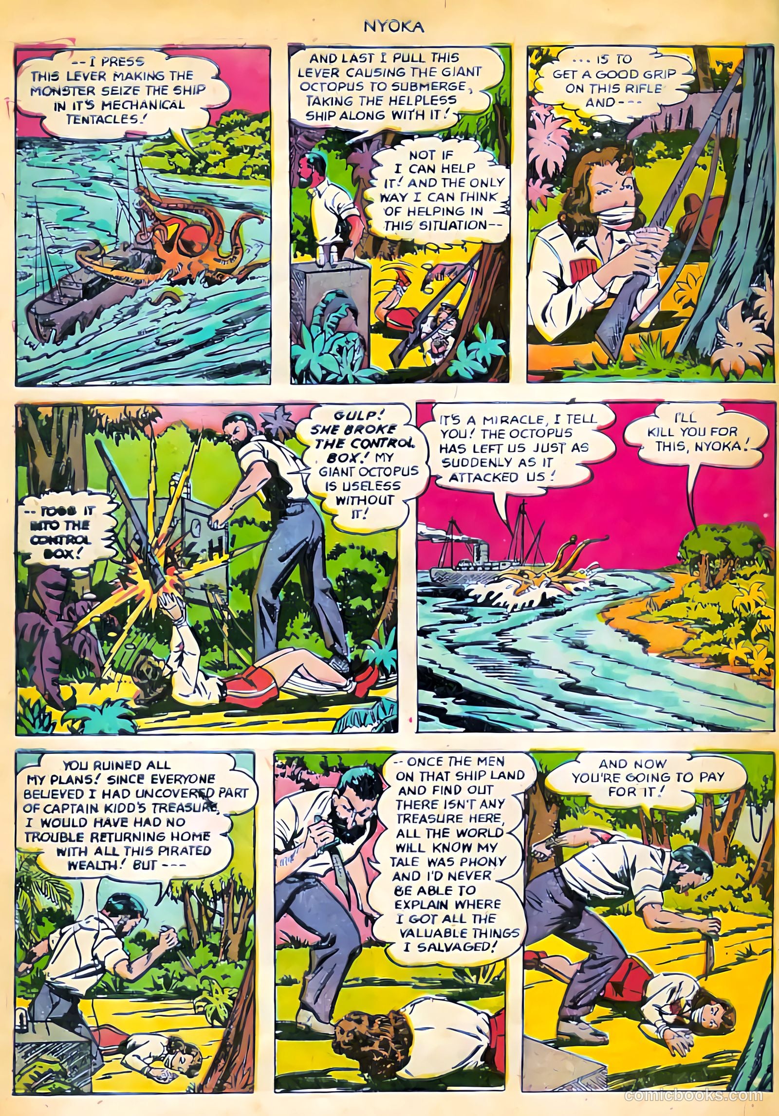 Nyoka the Jungle Girl #71 (1952) — page 29 of 37