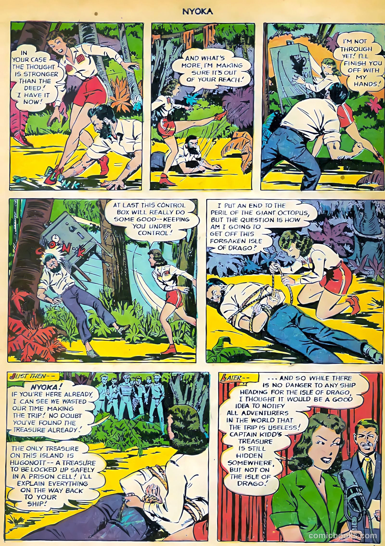 Nyoka the Jungle Girl #71 (1952) — page 31 of 37