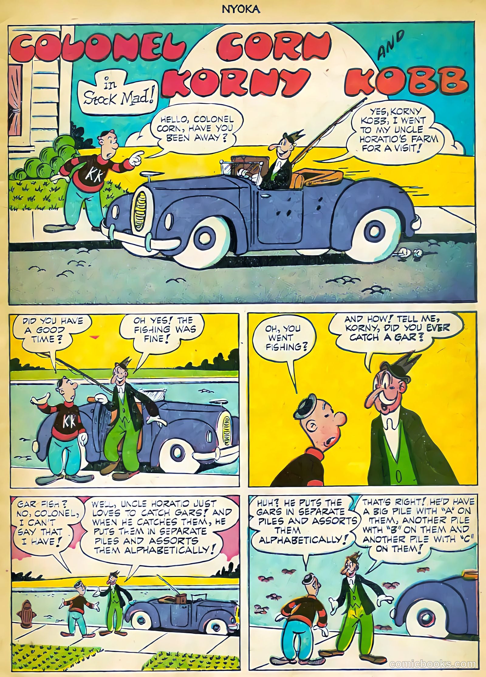 Nyoka the Jungle Girl #71 (1952) — page 32 of 37