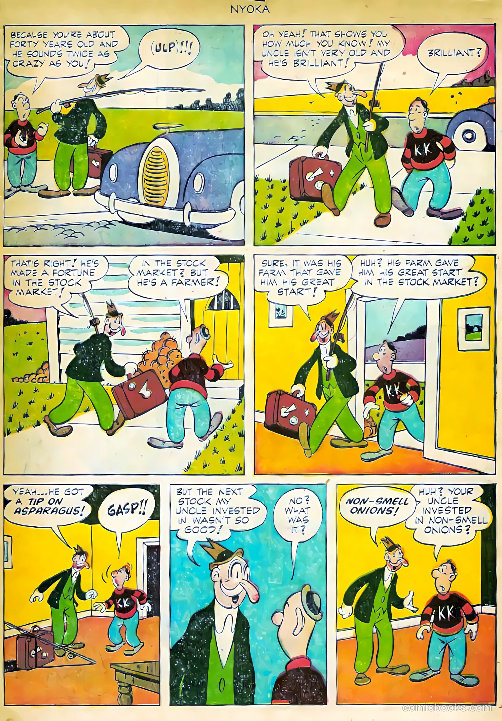 Nyoka the Jungle Girl #71 (1952) — page 34 of 37