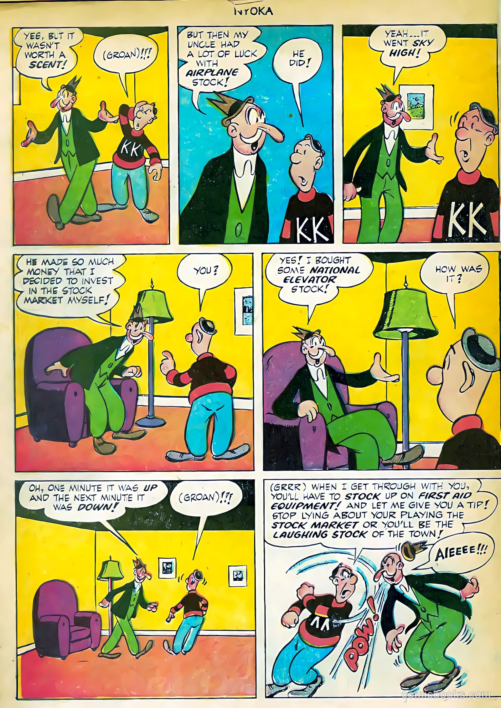 Nyoka the Jungle Girl #71 (1952) — page 35 of 37