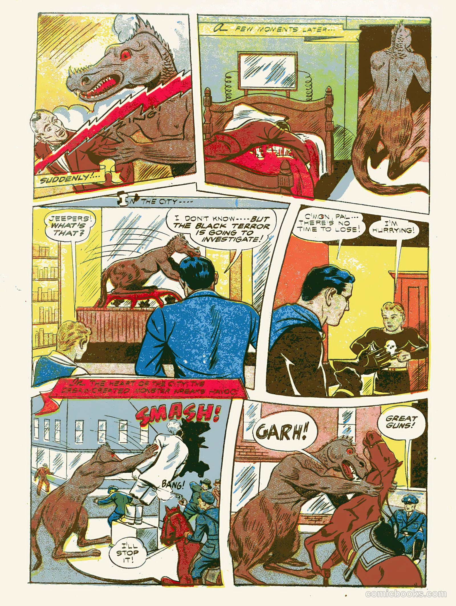 Exciting Comics #27 (1943) — page 7 of 68