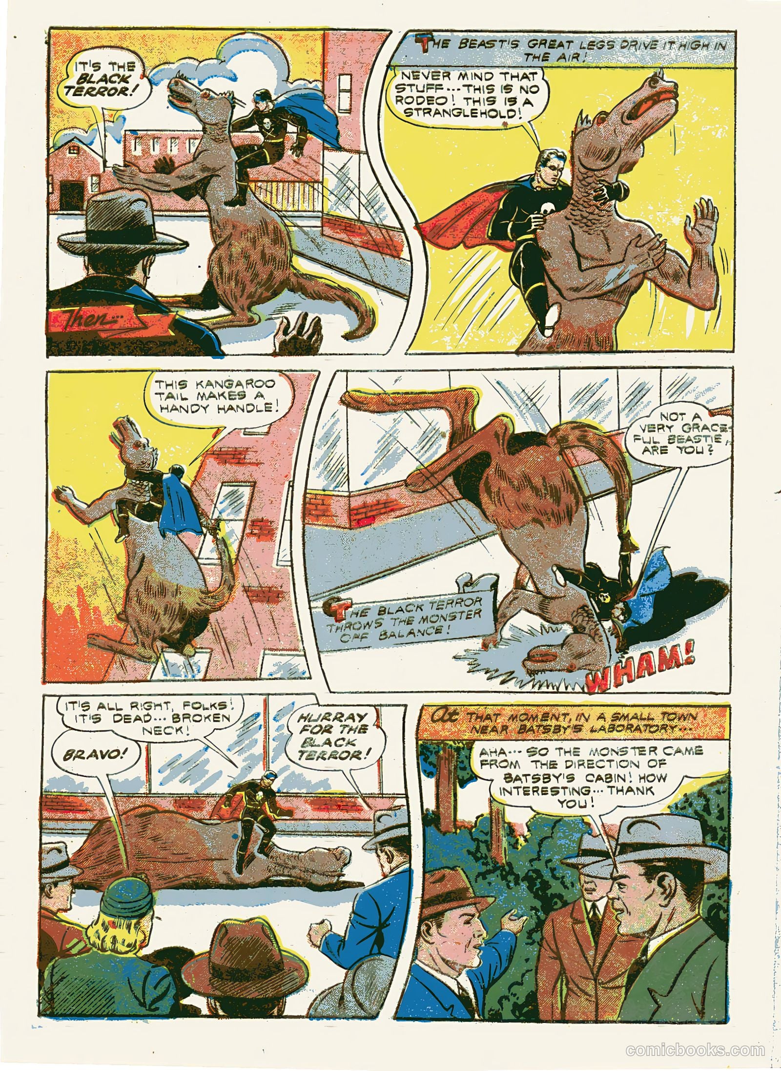 Exciting Comics #27 (1943) — page 8 of 68