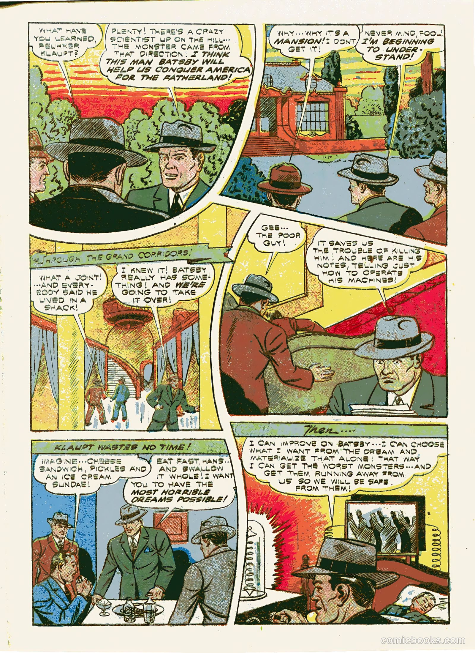 Exciting Comics #27 (1943) — page 9 of 68