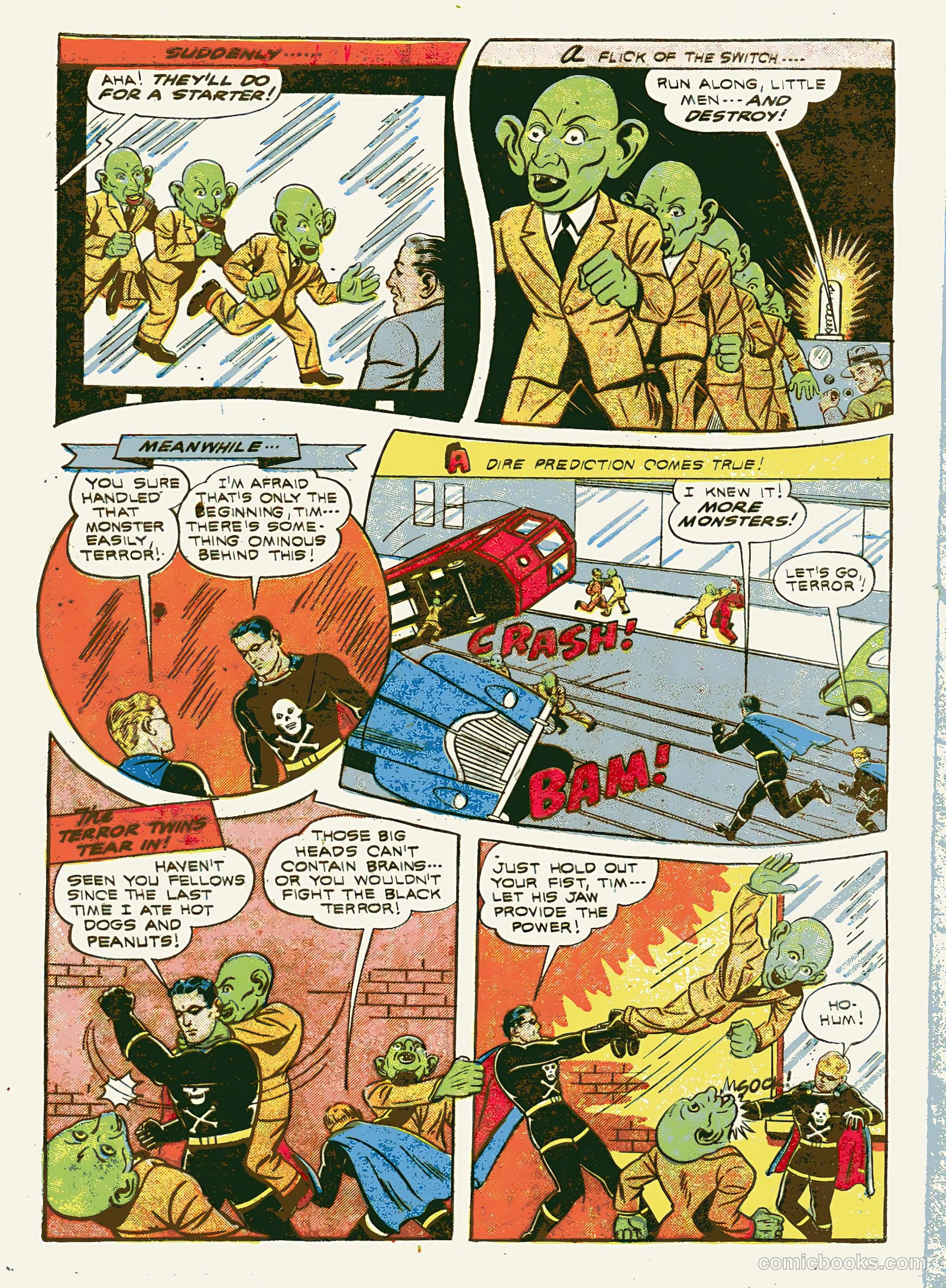 Exciting Comics #27 (1943) — page 10 of 68