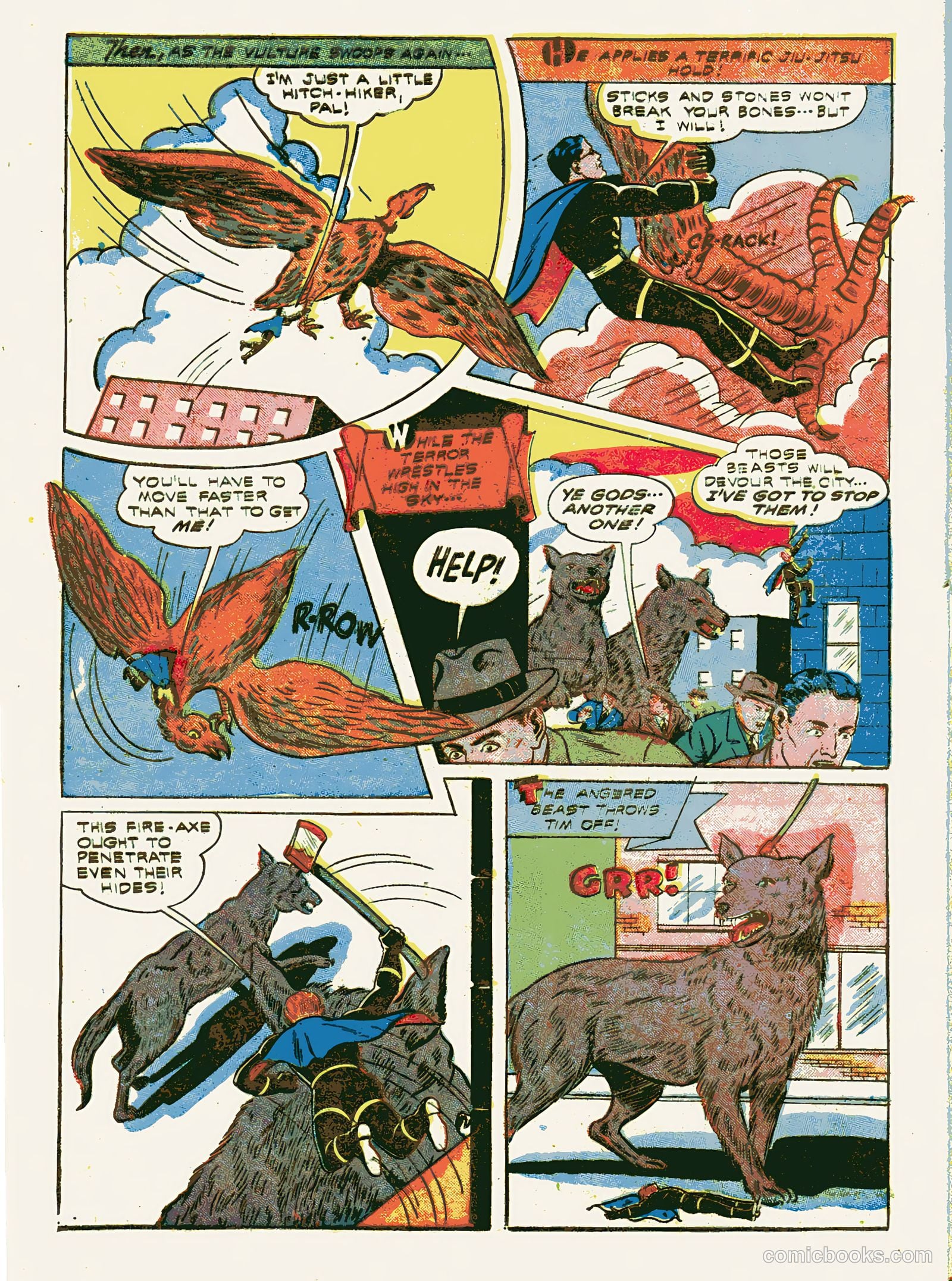 Exciting Comics #27 (1943) — page 12 of 68