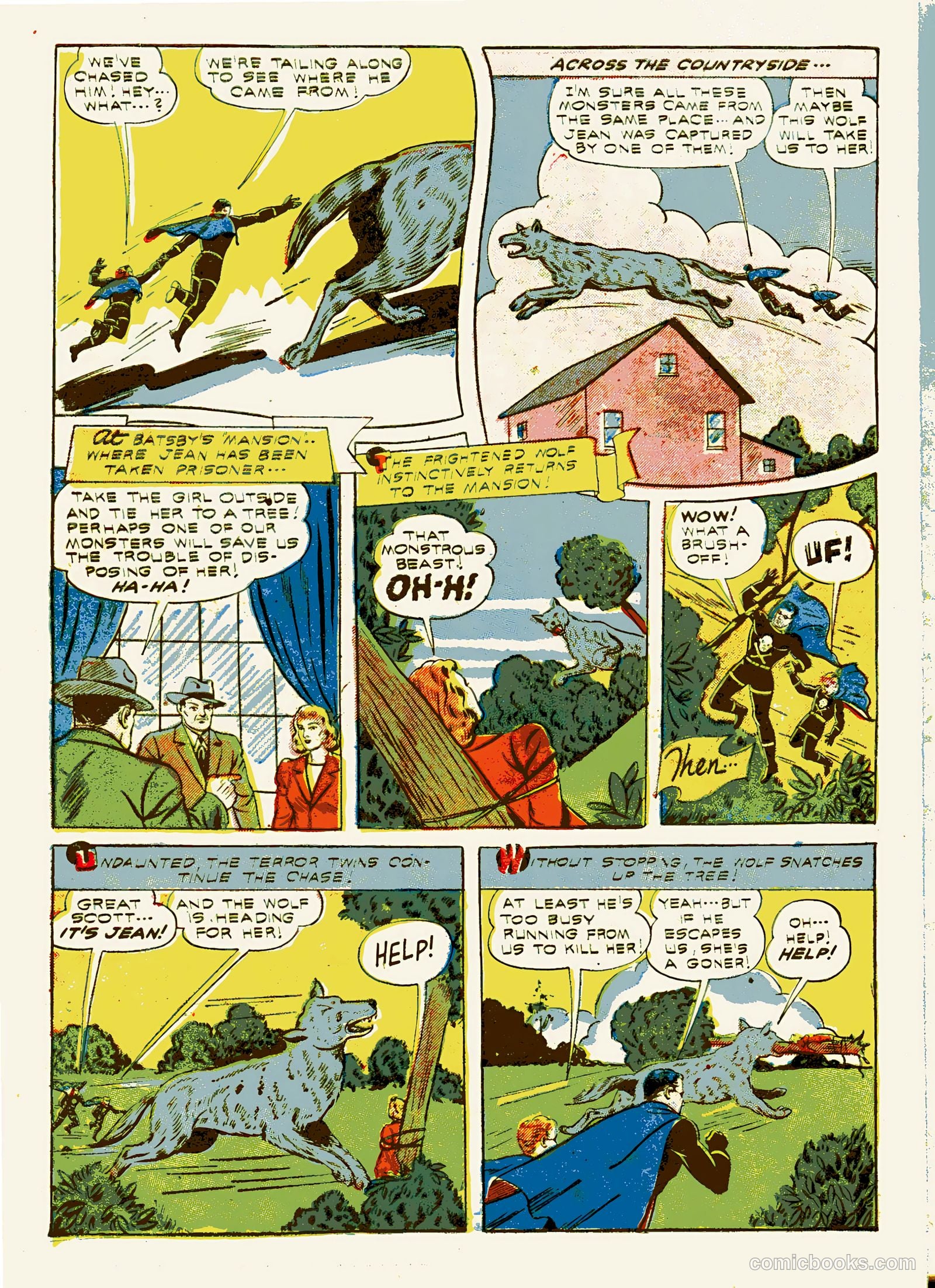 Exciting Comics #27 (1943) — page 14 of 68