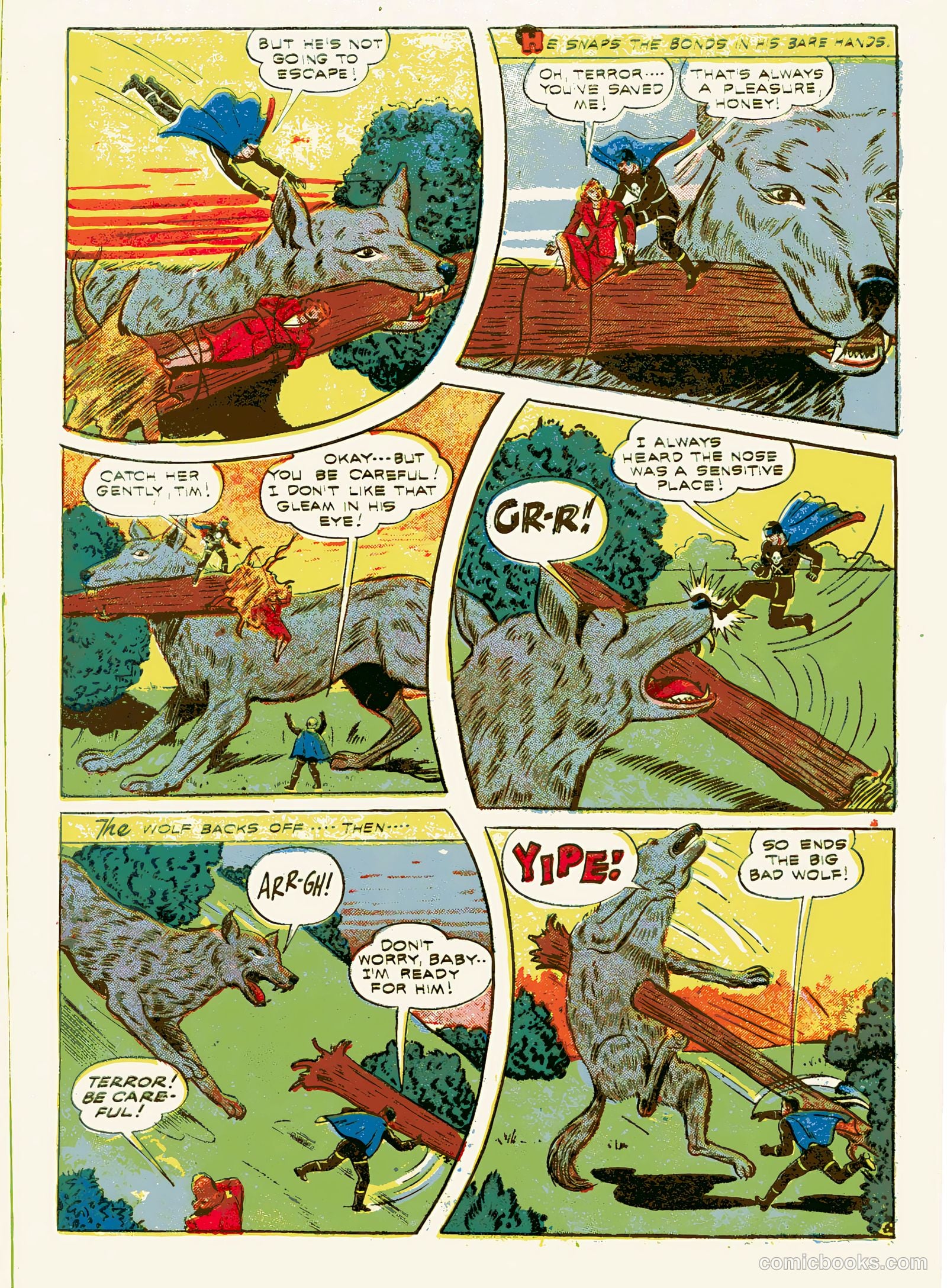 Exciting Comics #27 (1943) — page 15 of 68