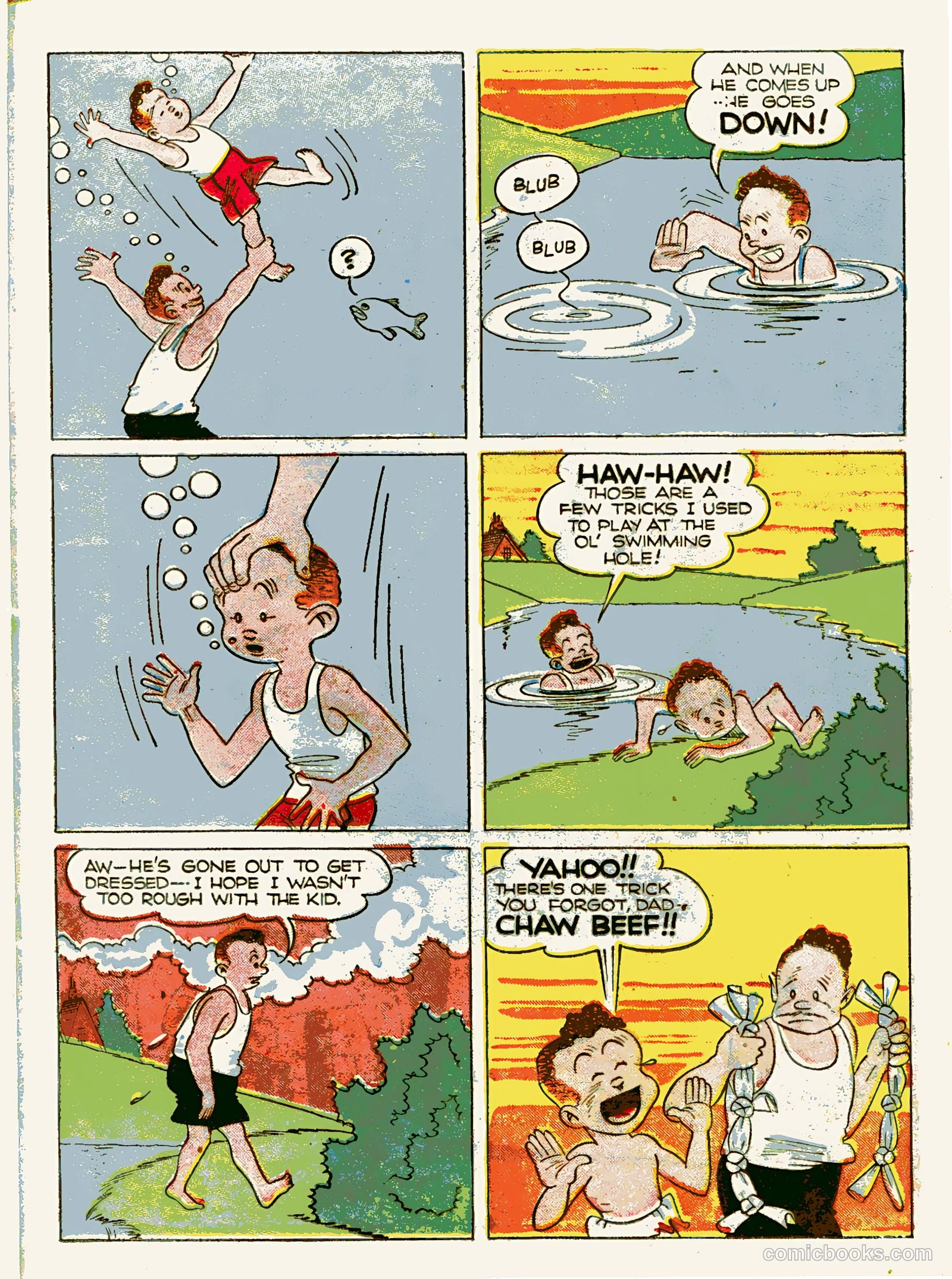 Exciting Comics #27 (1943) — page 19 of 68