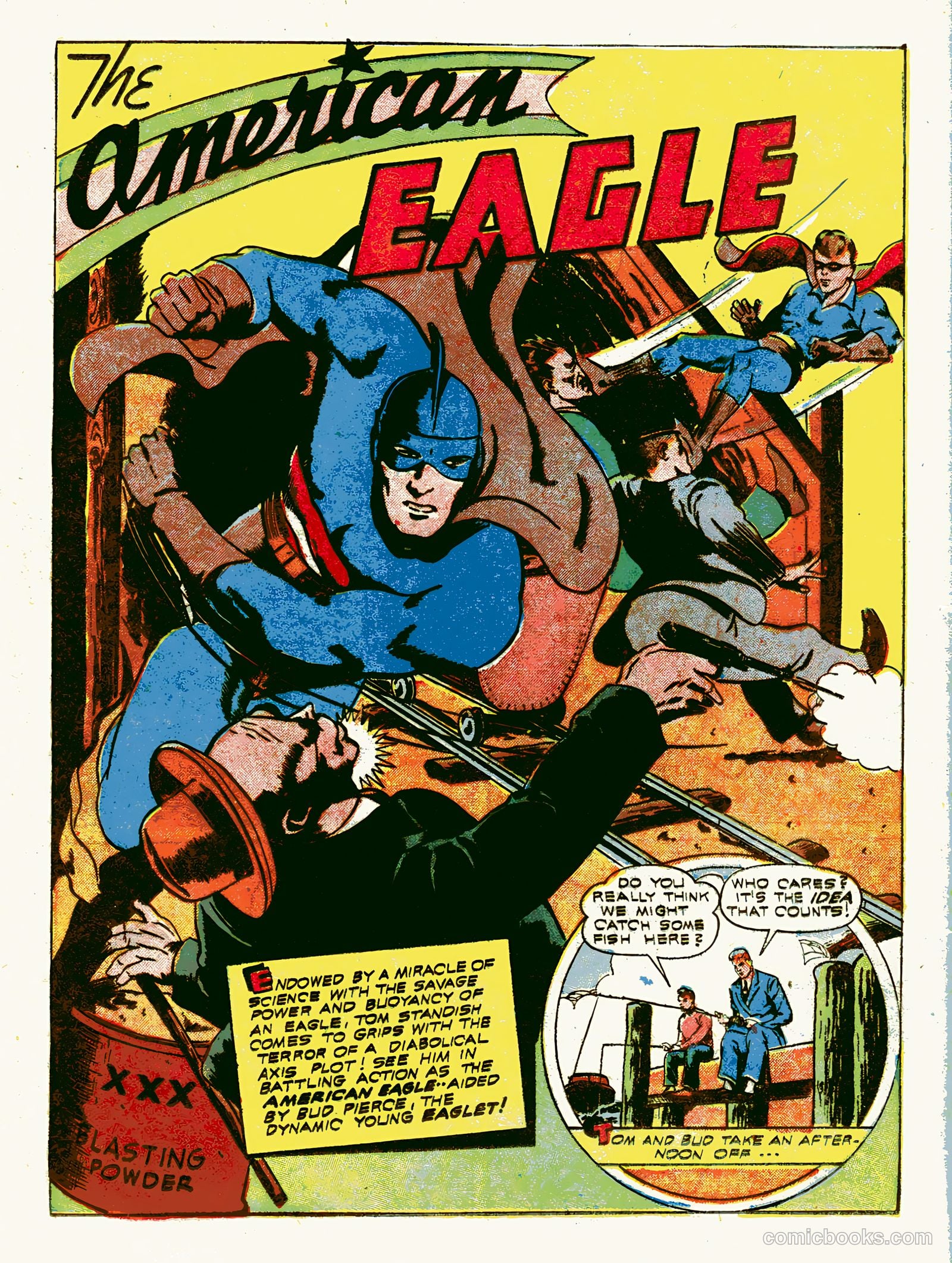 Exciting Comics #27 (1943) — page 20 of 68