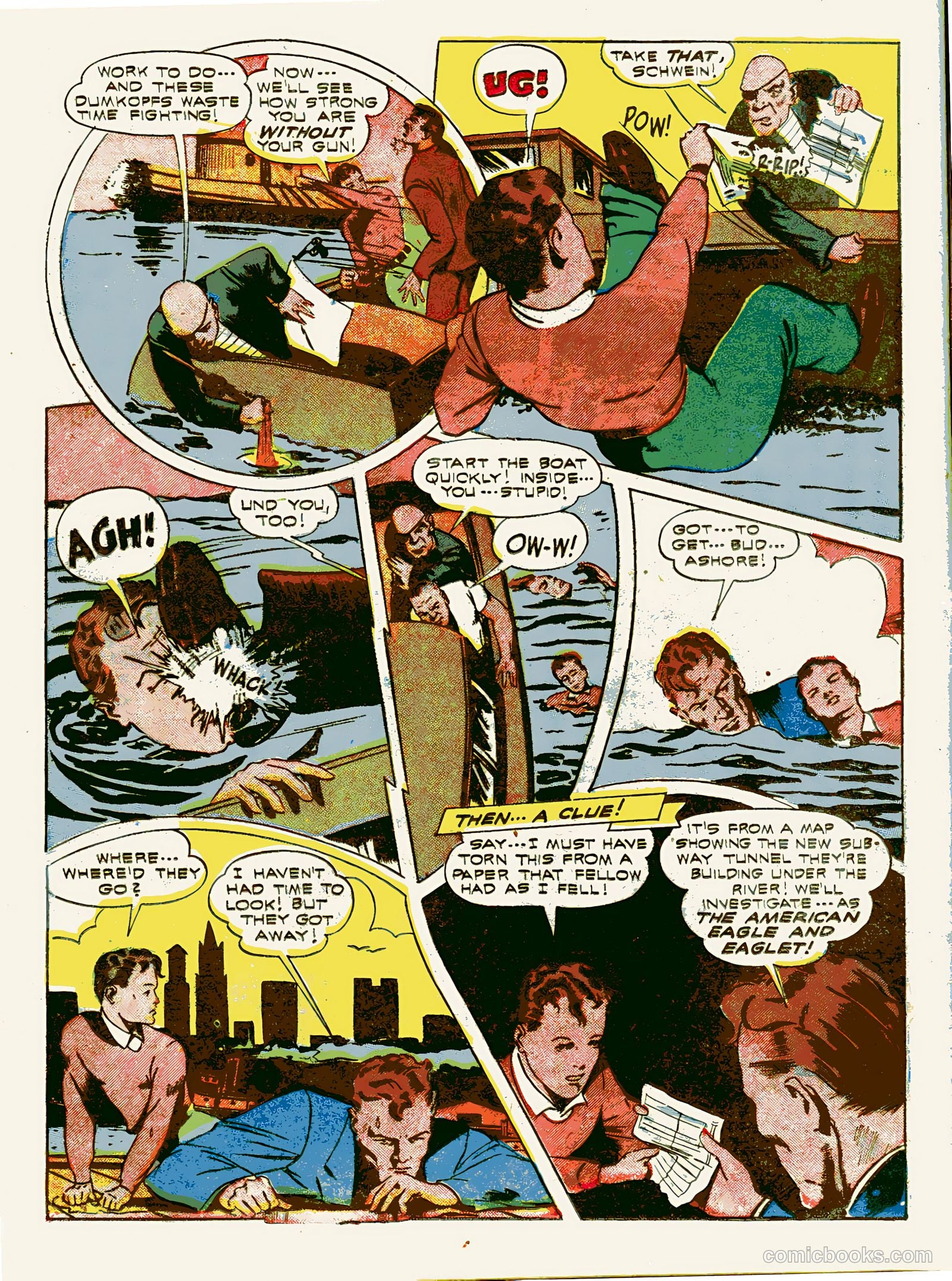 Exciting Comics #27 (1943) — page 22 of 68