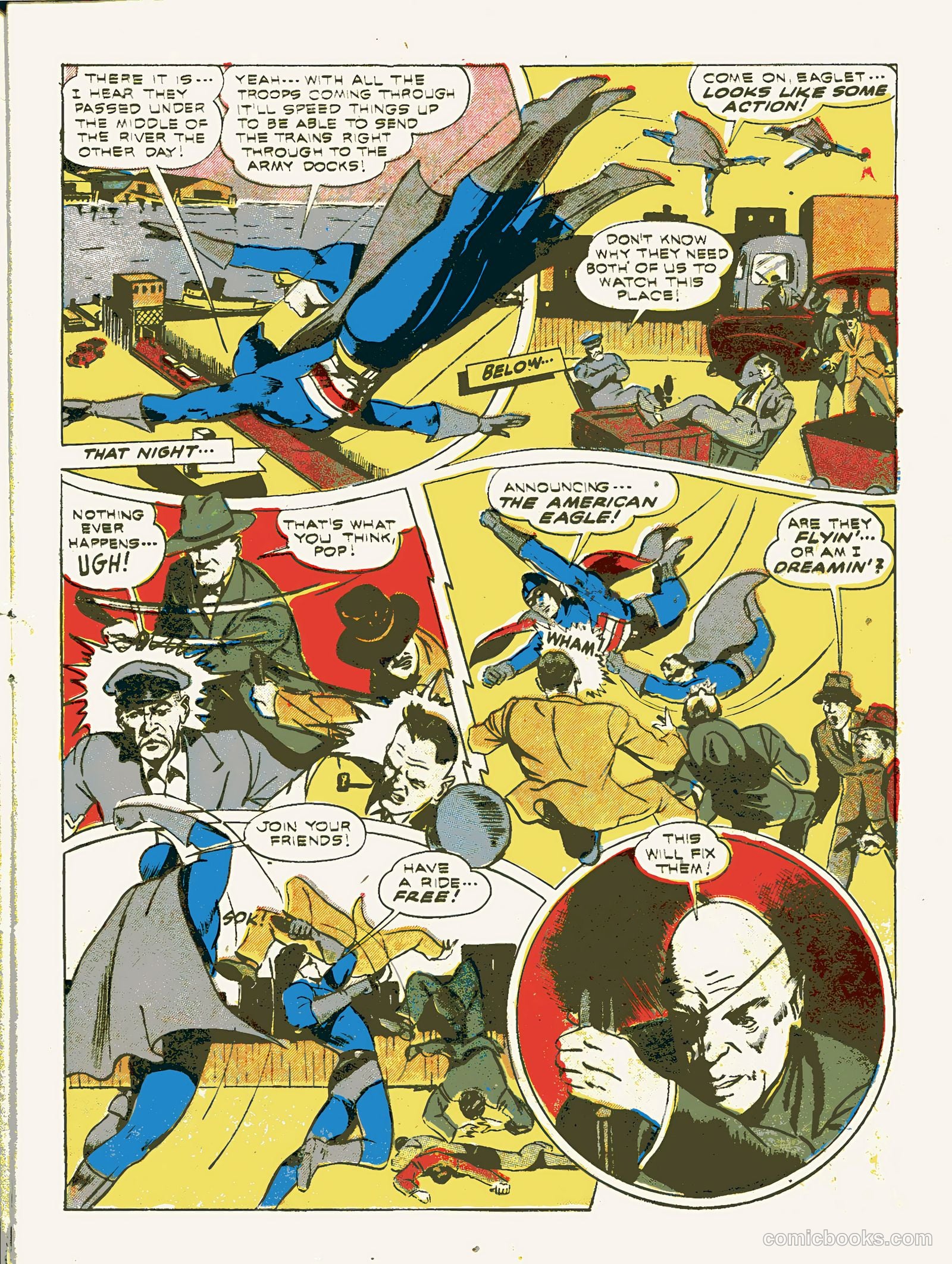 Exciting Comics #27 (1943) — page 23 of 68