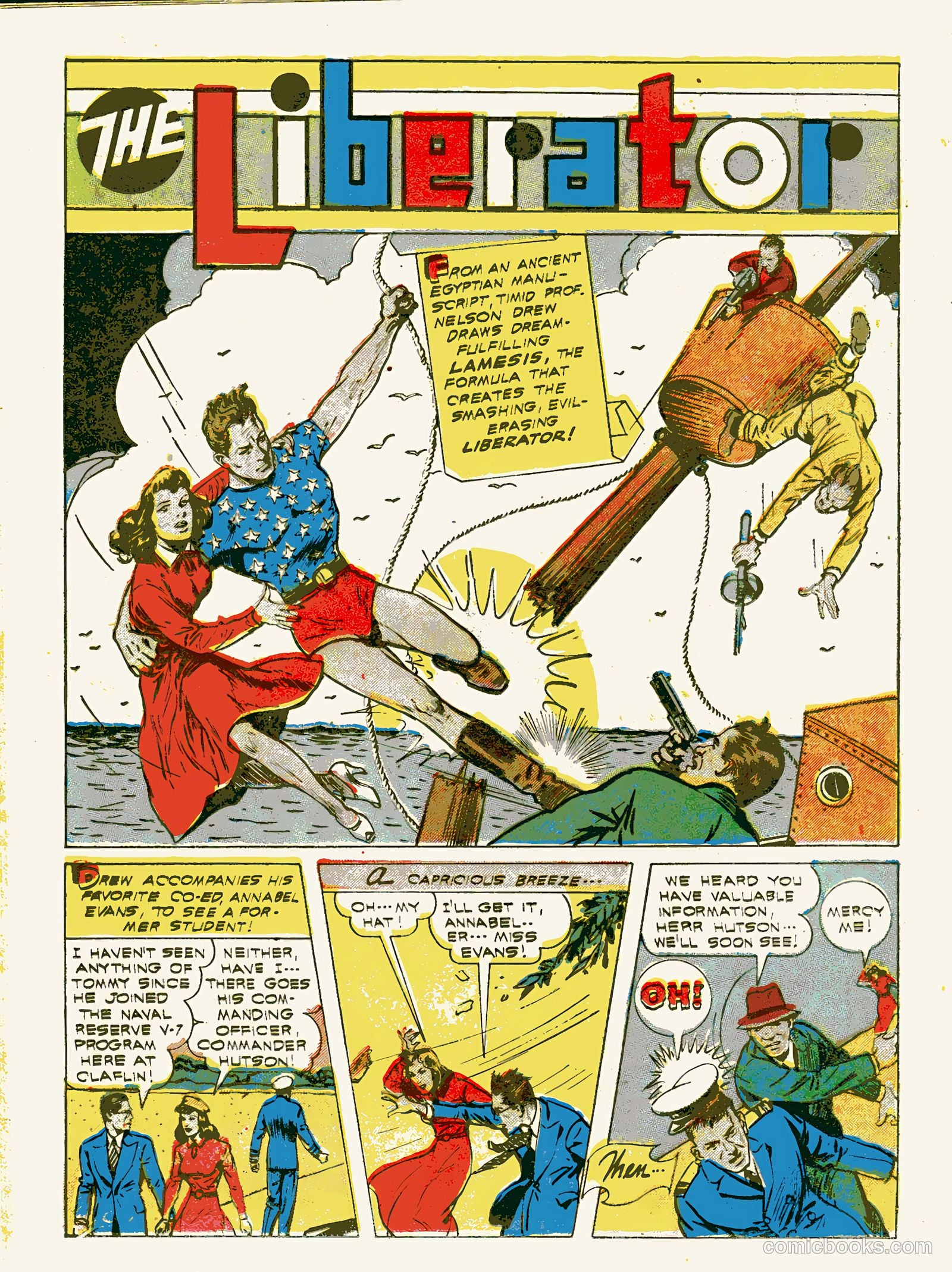 Exciting Comics #27 (1943) — page 30 of 68