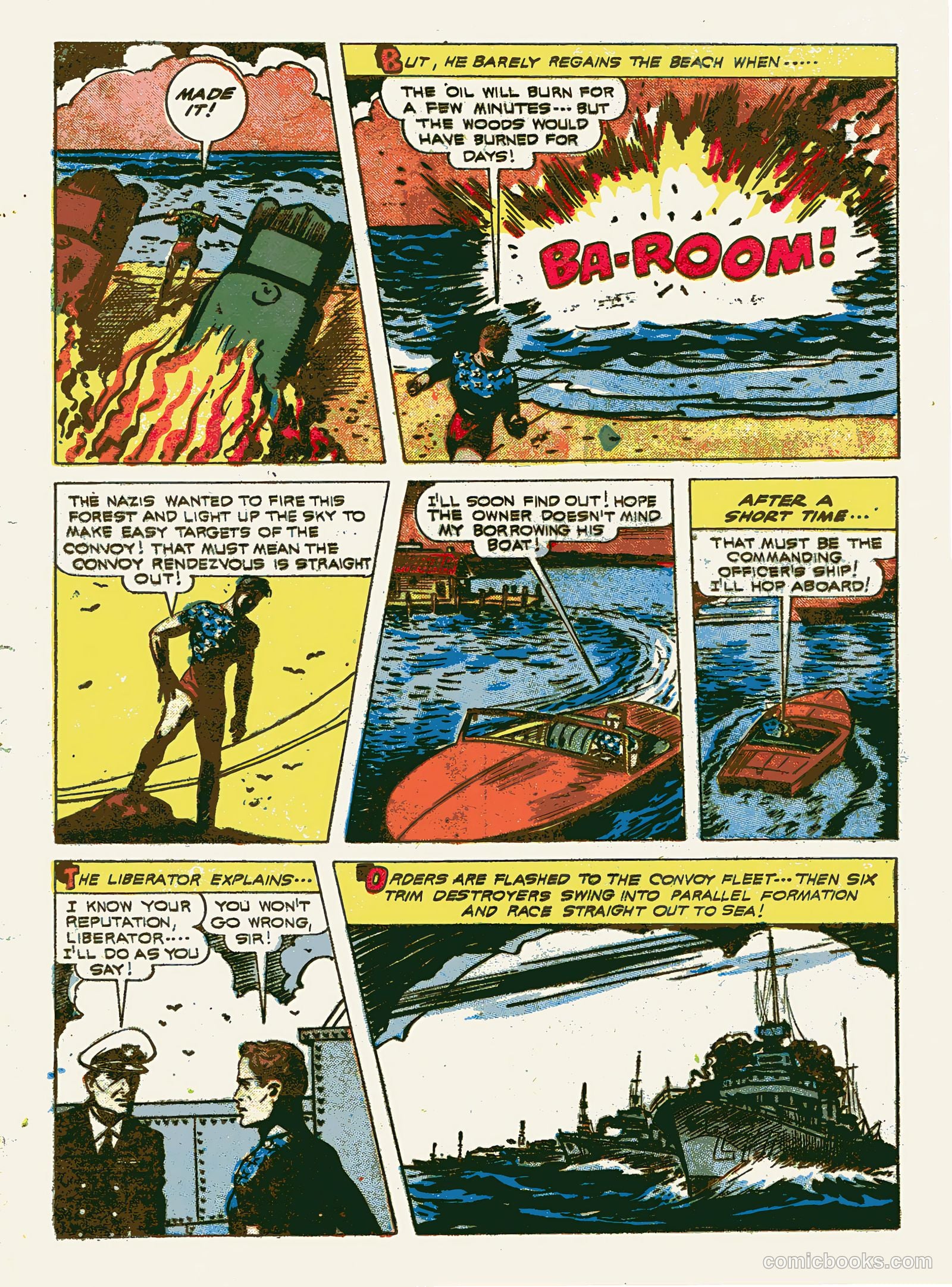 Exciting Comics #27 (1943) — page 36 of 68