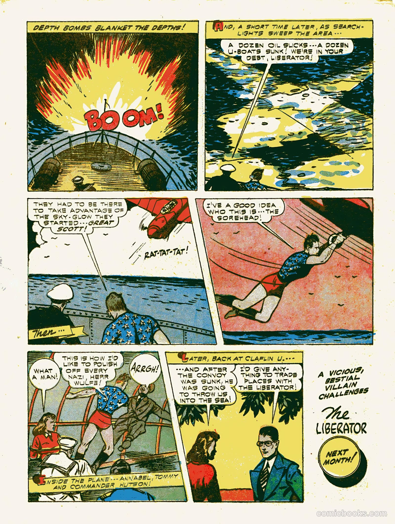 Exciting Comics #27 (1943) — page 37 of 68