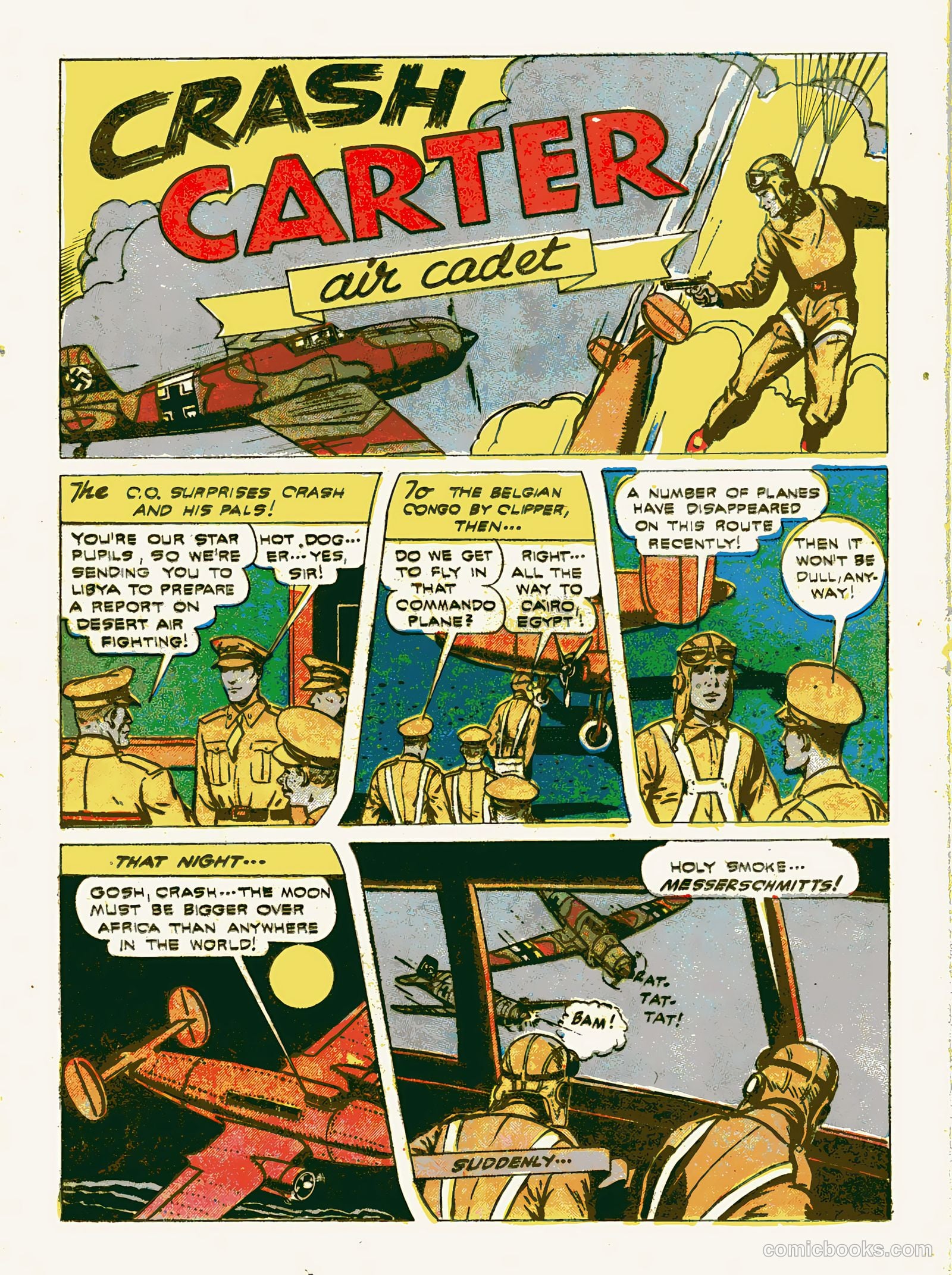 Exciting Comics #27 (1943) — page 40 of 68