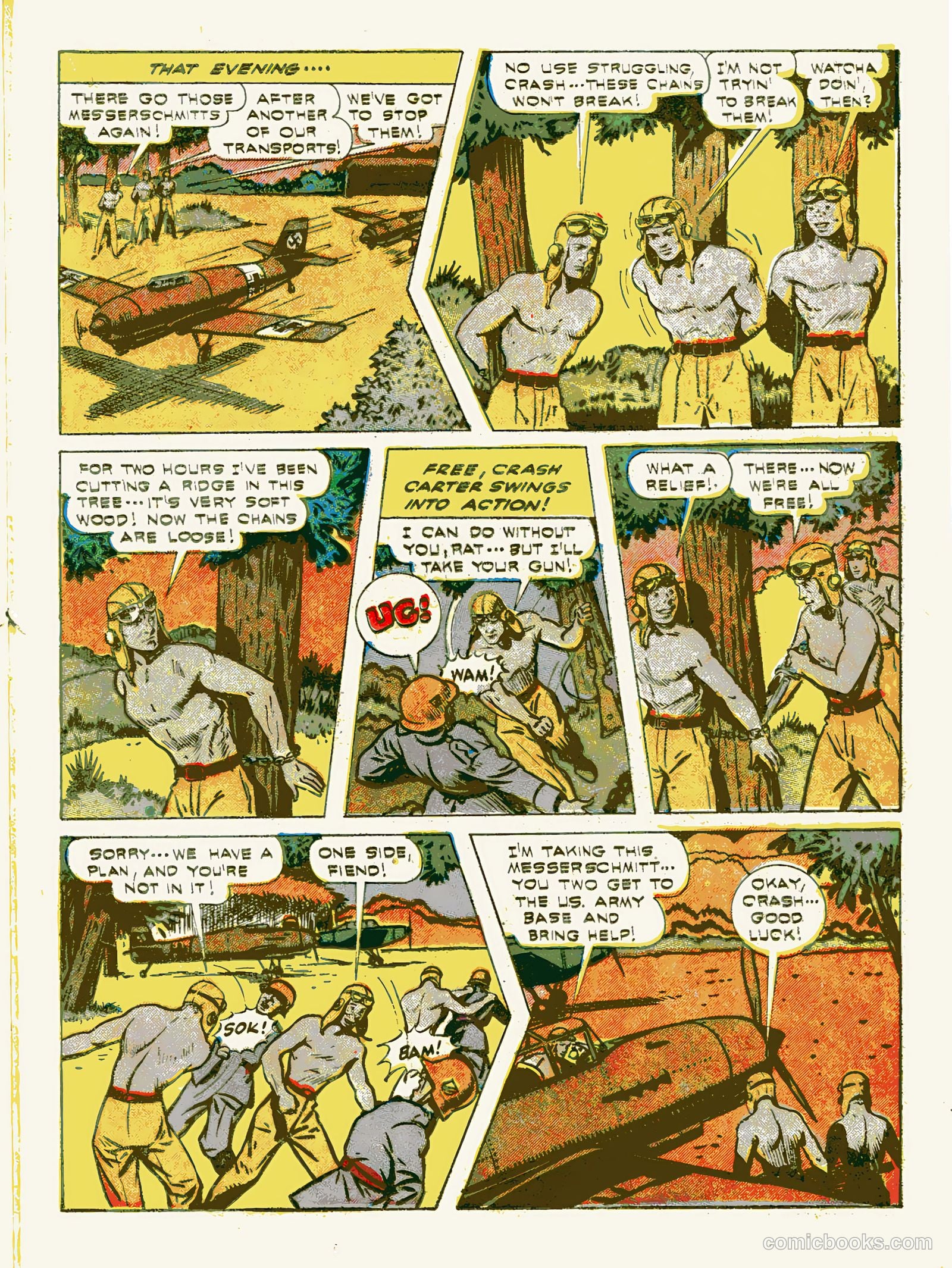 Exciting Comics #27 (1943) — page 43 of 68