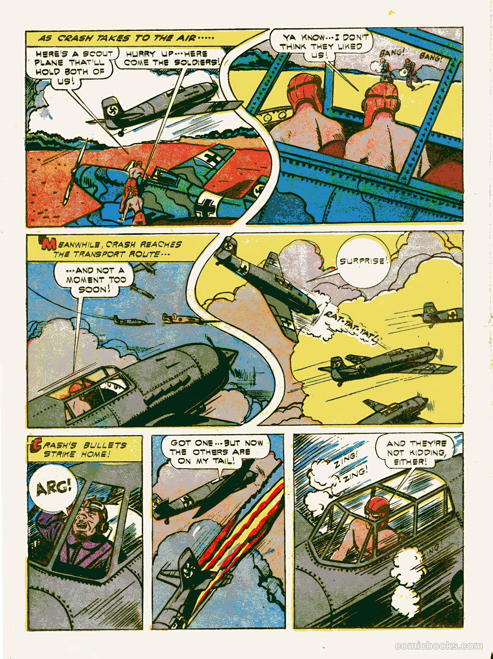Exciting Comics #27 (1943) — page 44 of 68