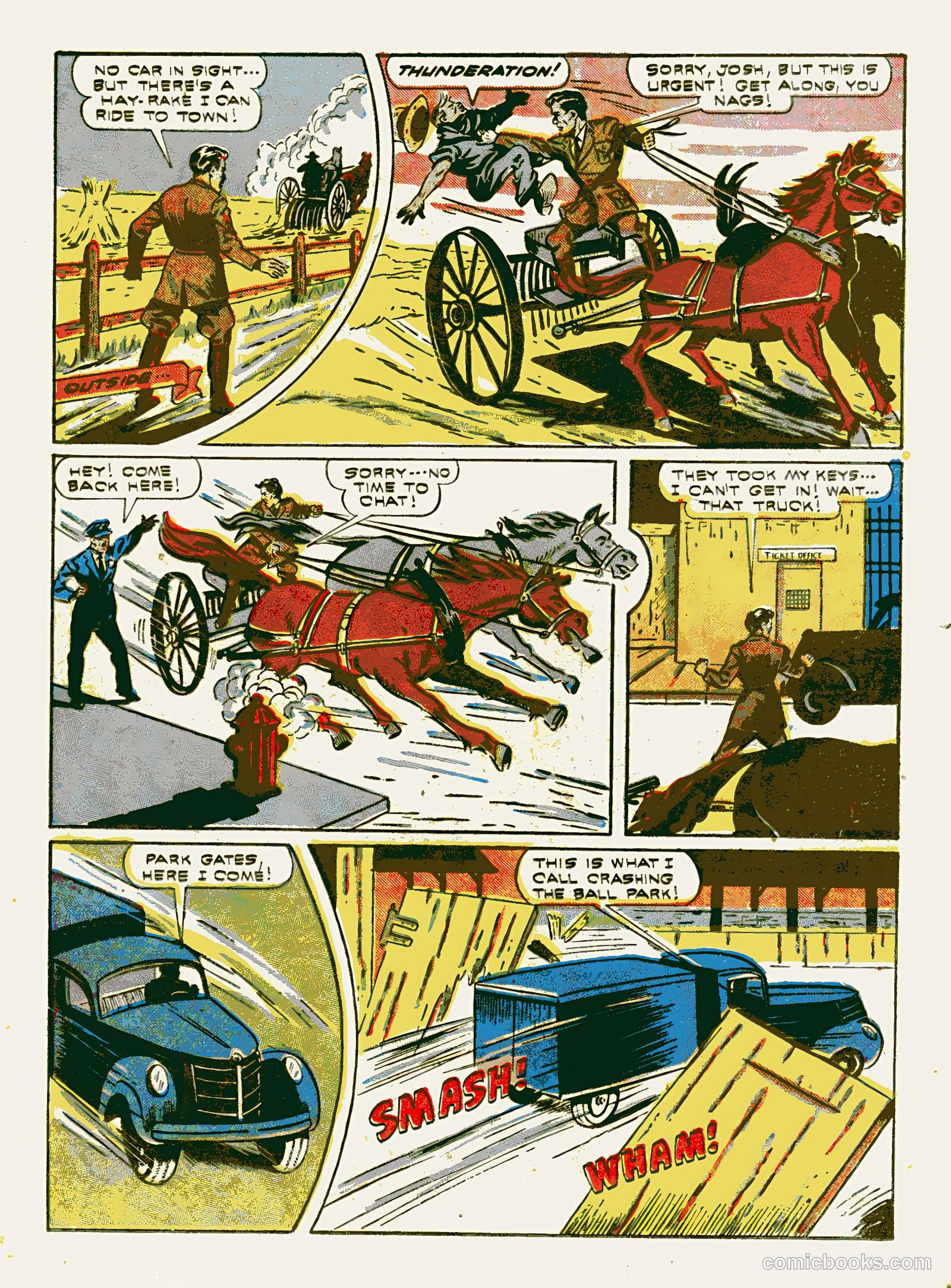 Exciting Comics #27 (1943) — page 50 of 68