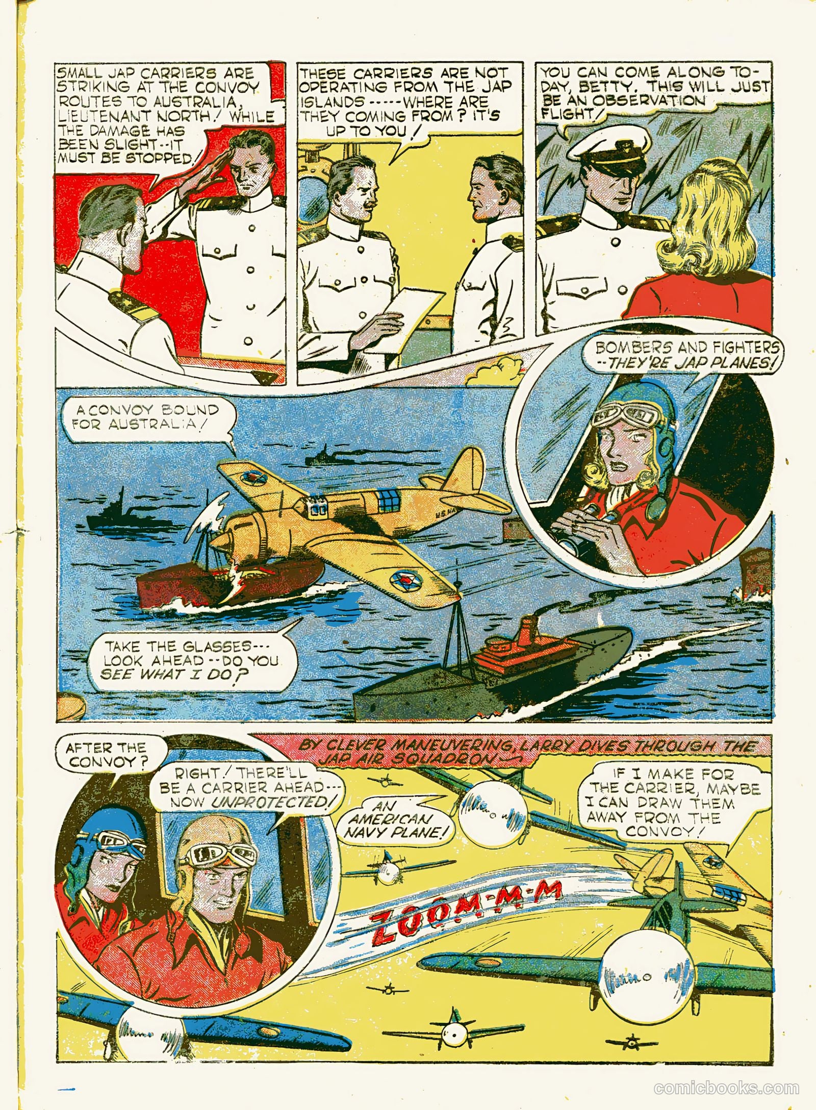 Exciting Comics #27 (1943) — page 57 of 68