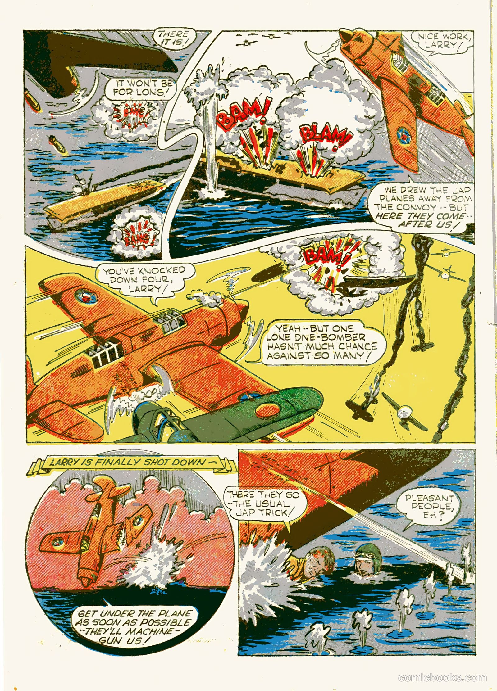Exciting Comics #27 (1943) — page 58 of 68
